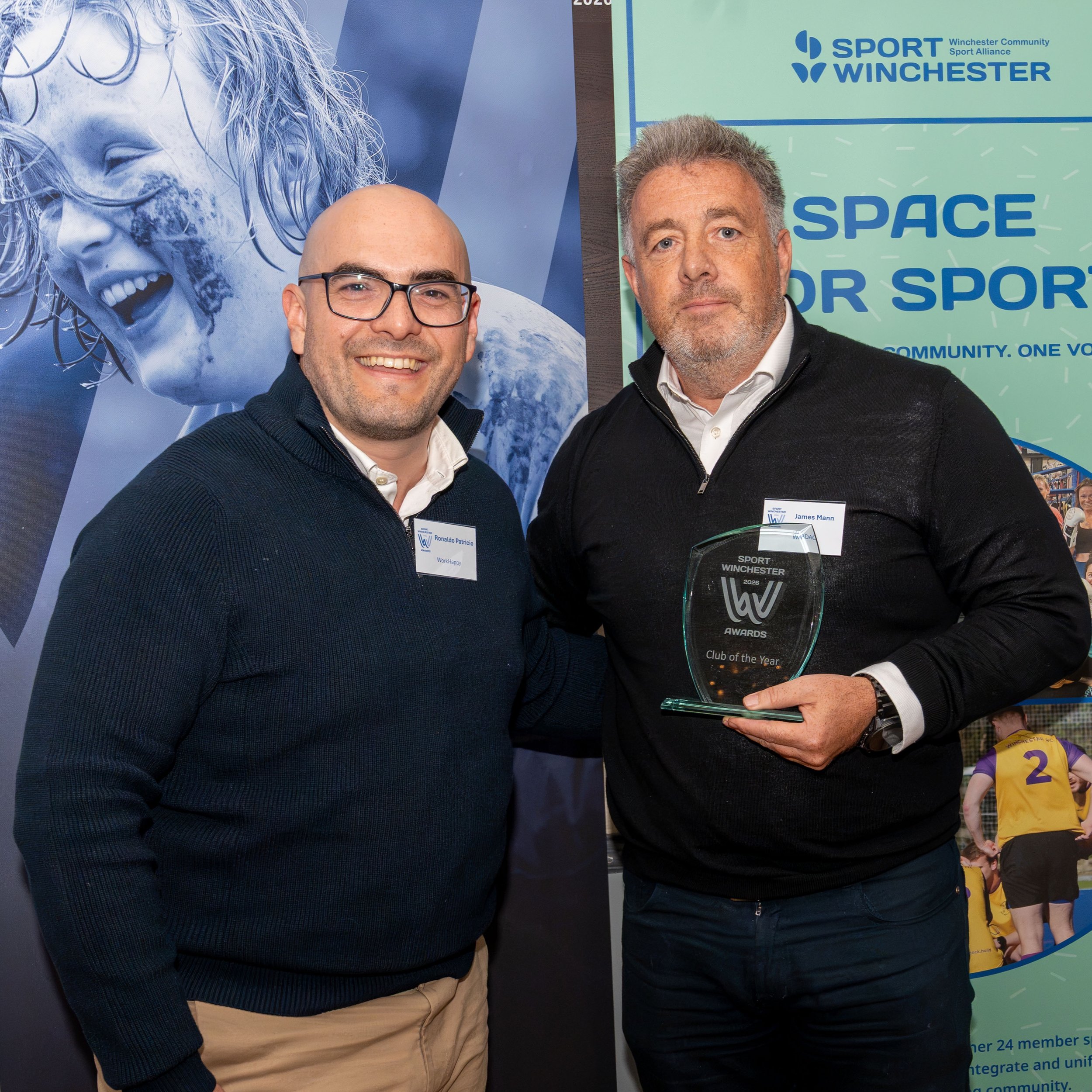 At the recent Sport Winchester Awards 2026, Club of the Year was awarded to Winchester and District Athletics Club.

The judges verdict: WADAC achieved an exceptional milestone this year with two under 18 European medallists. These elite results sit 
