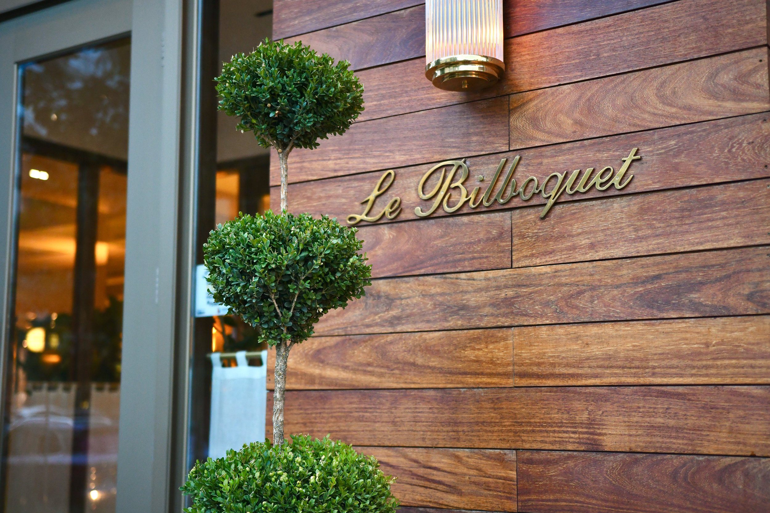 Refined yet lively interior of Le Bilboquet French restaurant Denver