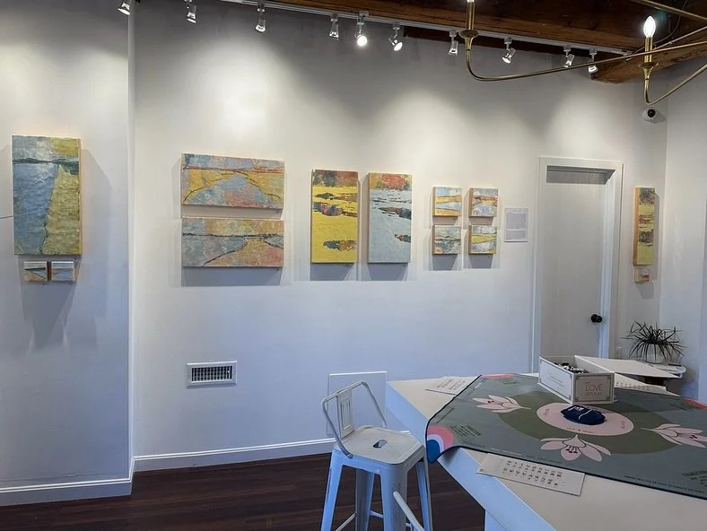 R E F L E C T I O N S : a winter show
@amyvanderels @elizabethlorayne @celinemcdonaldstudio 
Opening Reception
Friday, November 21, 5pm - 7pm
On View through December
@illumebooks 
10 Market Square, Newburyport, MA

I am honored to have my work inclu