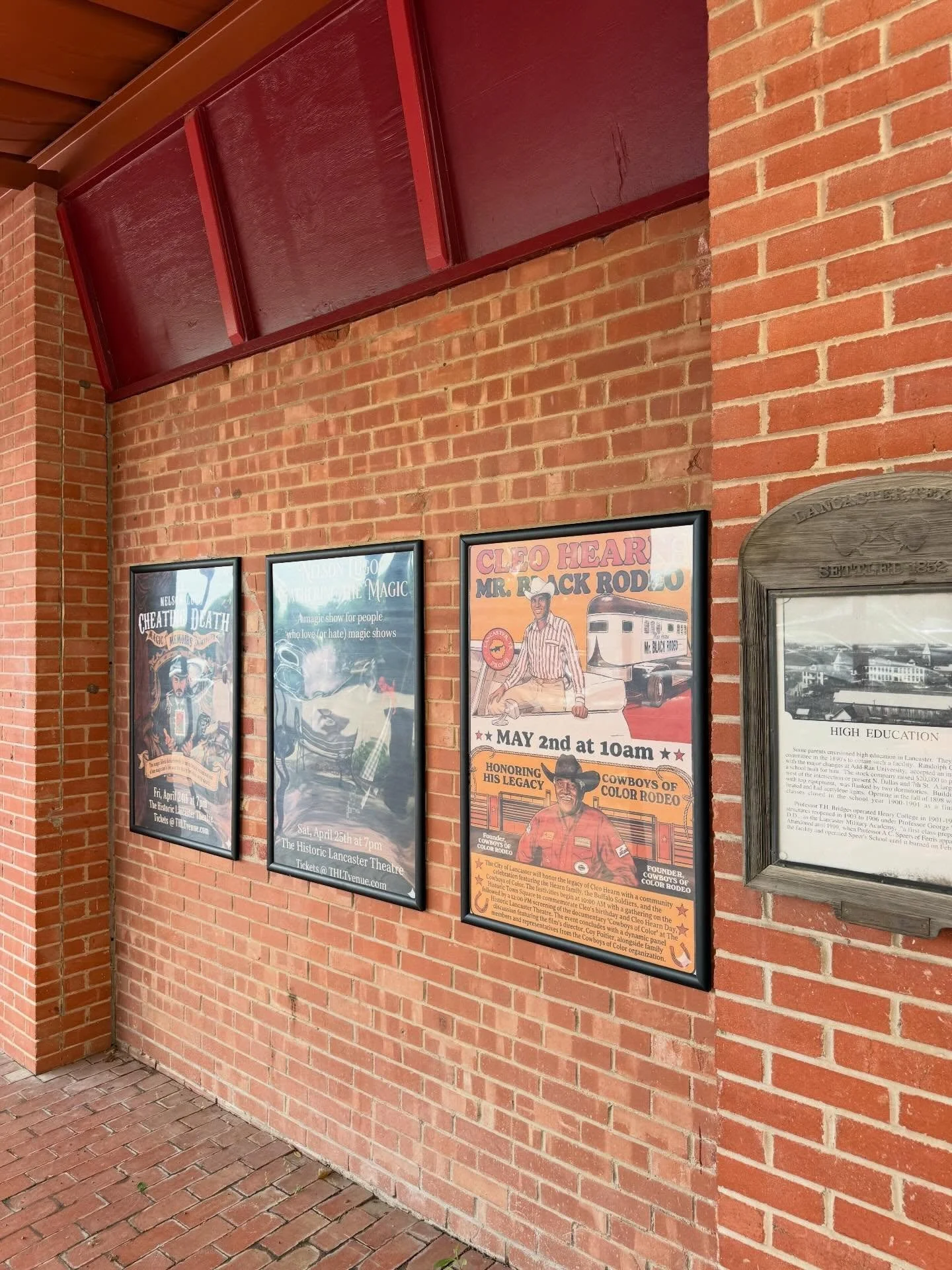 @the_historic_lancaster_theatre had made a come back! The owners accomplished a phenomenal renovation last year. Come check them out! #lancastertx #lancastertexas