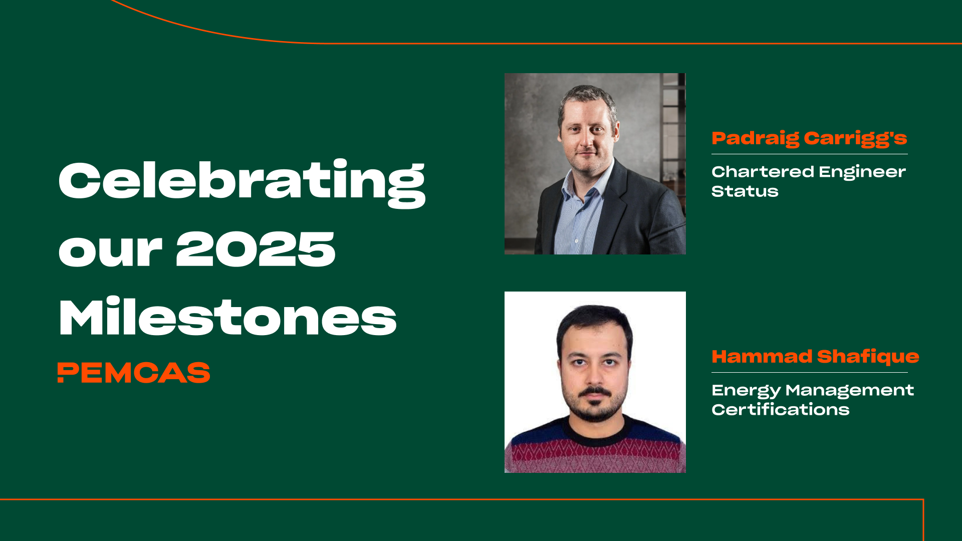 Celebrating Professional Excellence: PEMCAS Engineers Achieve Key Industry Qualifications