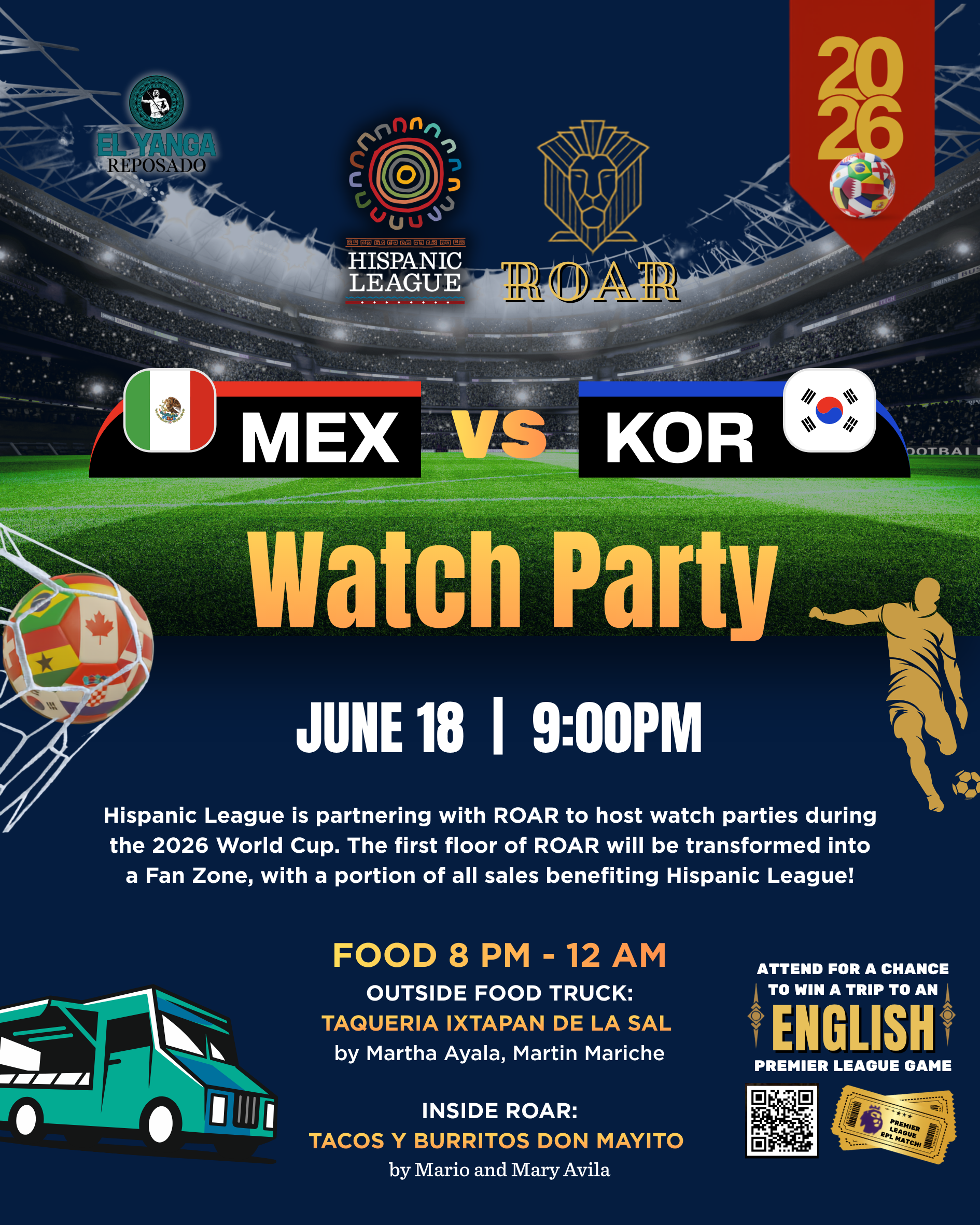 Mexico vs. South Korea Watch Party