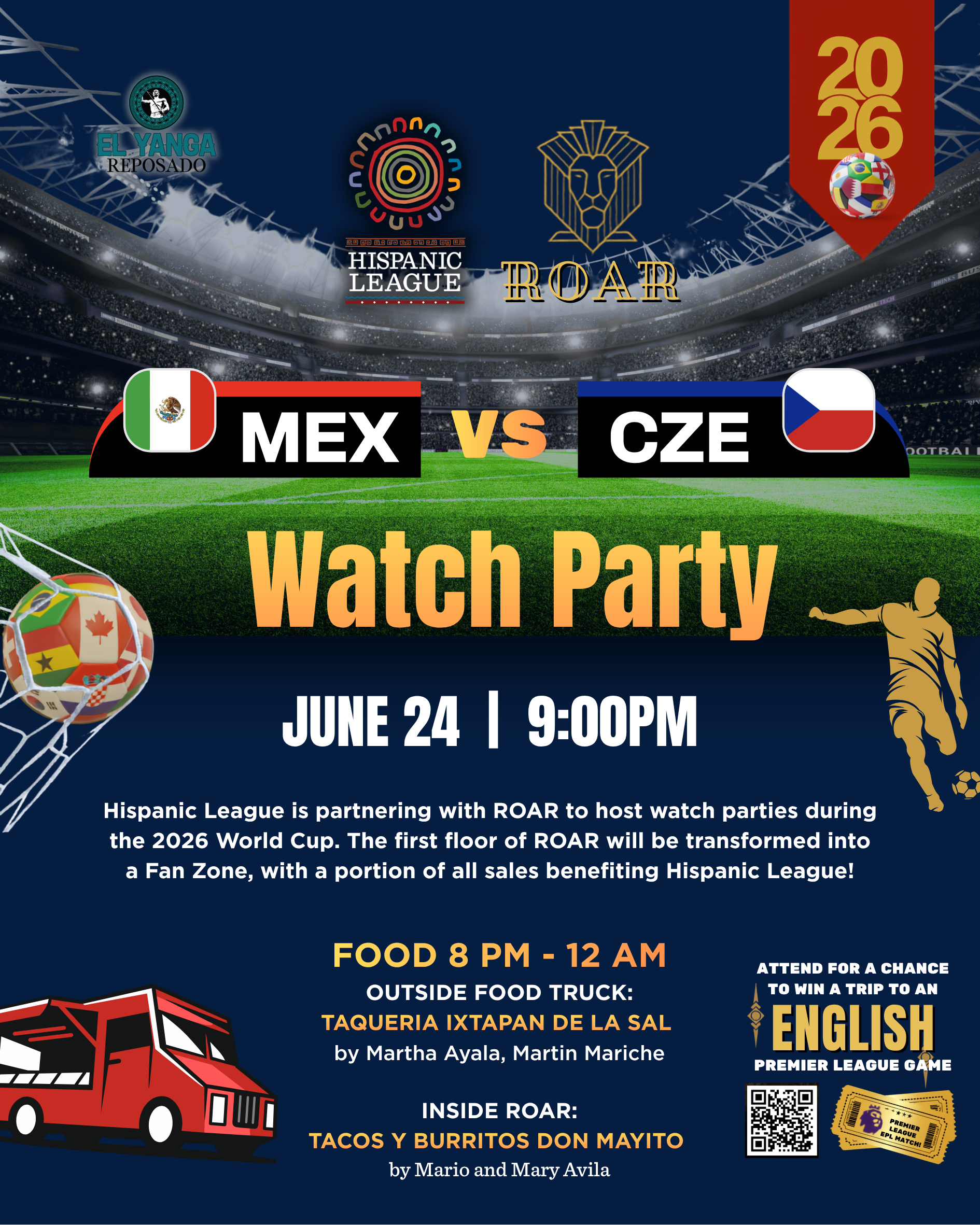 Mexico vs. Czechia Watch Party