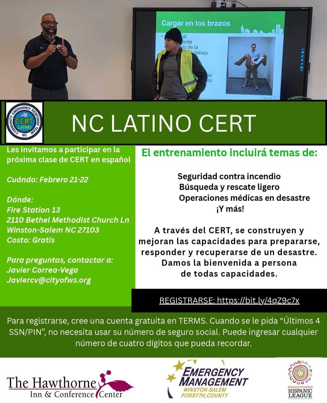 NC Latino CERT Training