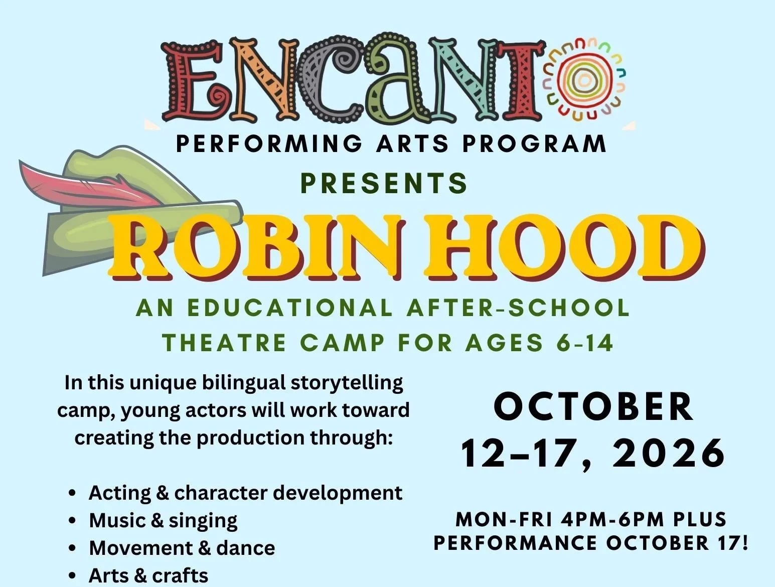 ROBIN HOOD AFTER SCHOOL CAMP