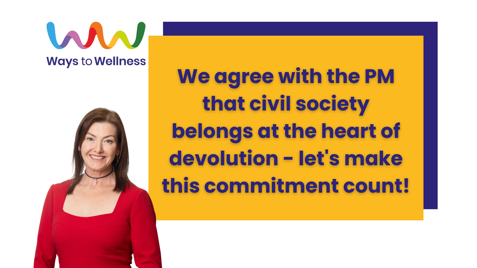 We agree with the PM that civil society belongs at the heart of devolution - let's make this commitment count!
