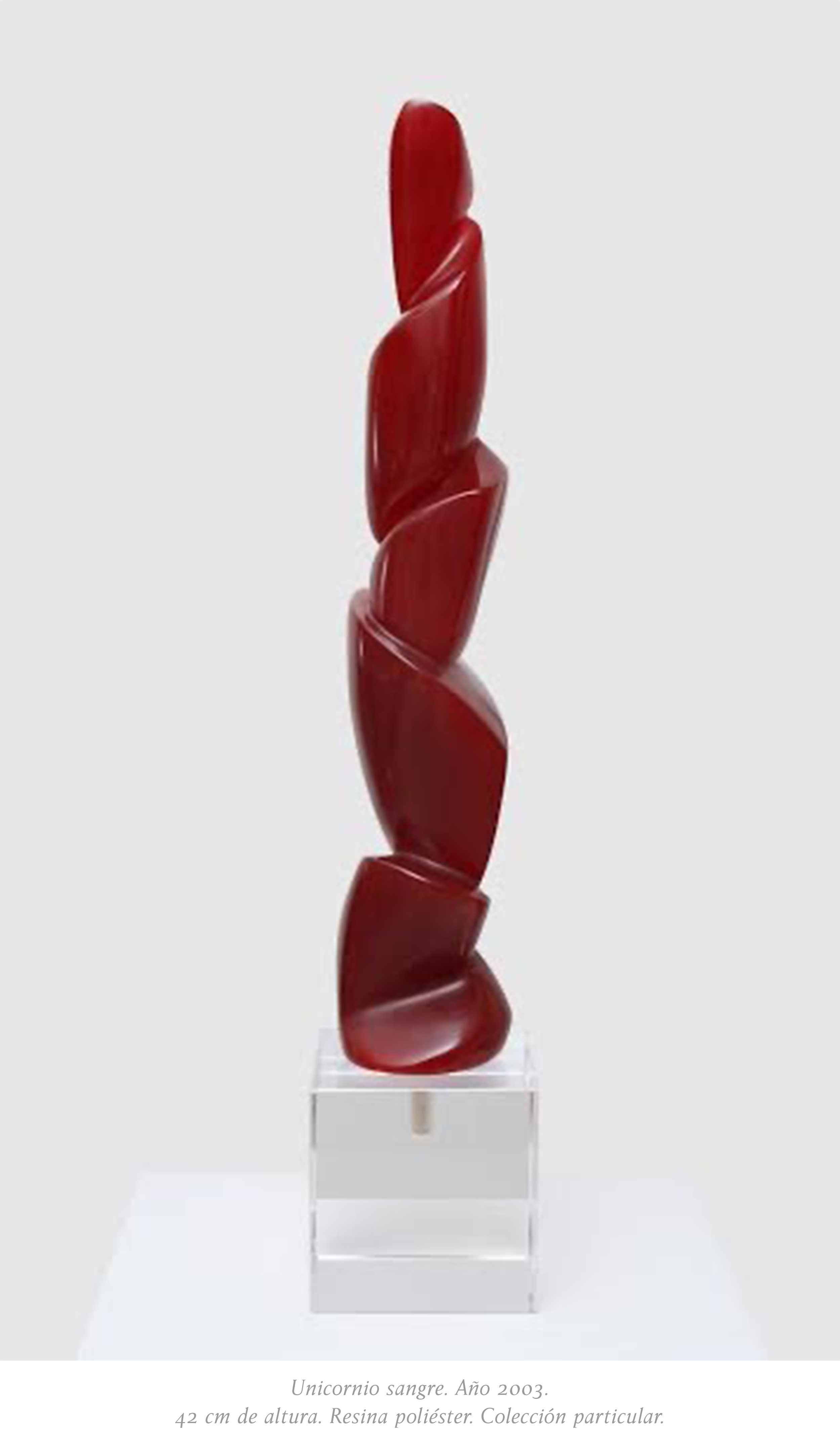 Unicornio sangre. Año 2003. 42 cm de altura. Resina poliéster_.png