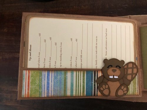 Baby Book Page