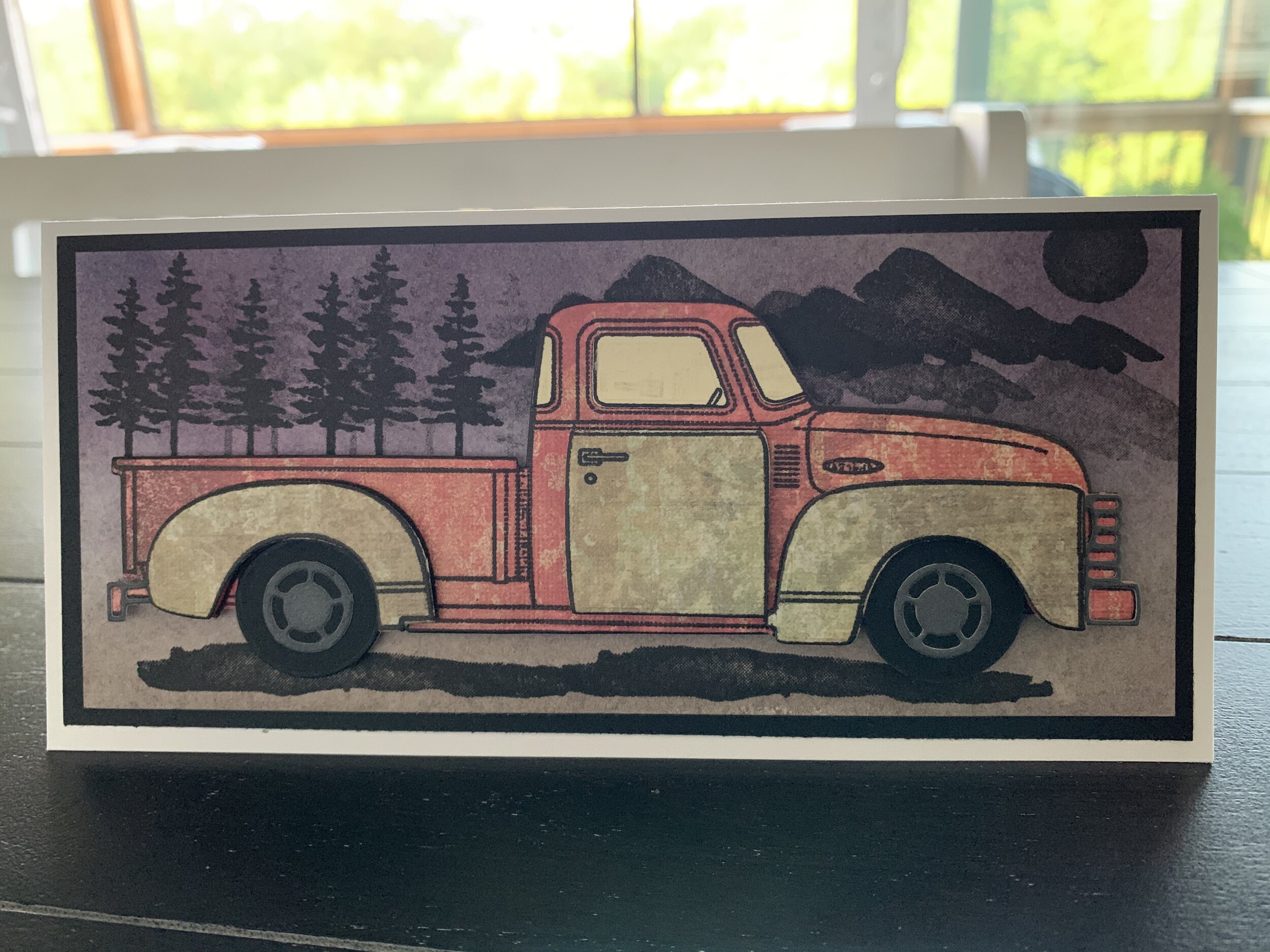 Old Truck Card