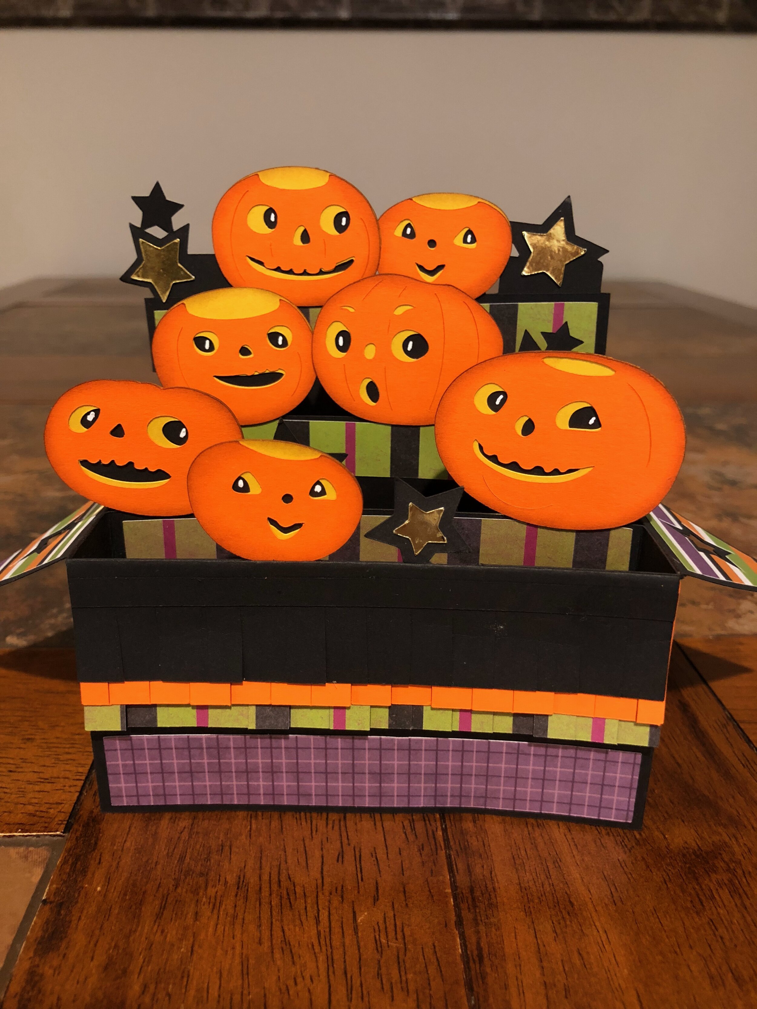 Pop-Up Pumpkin Card