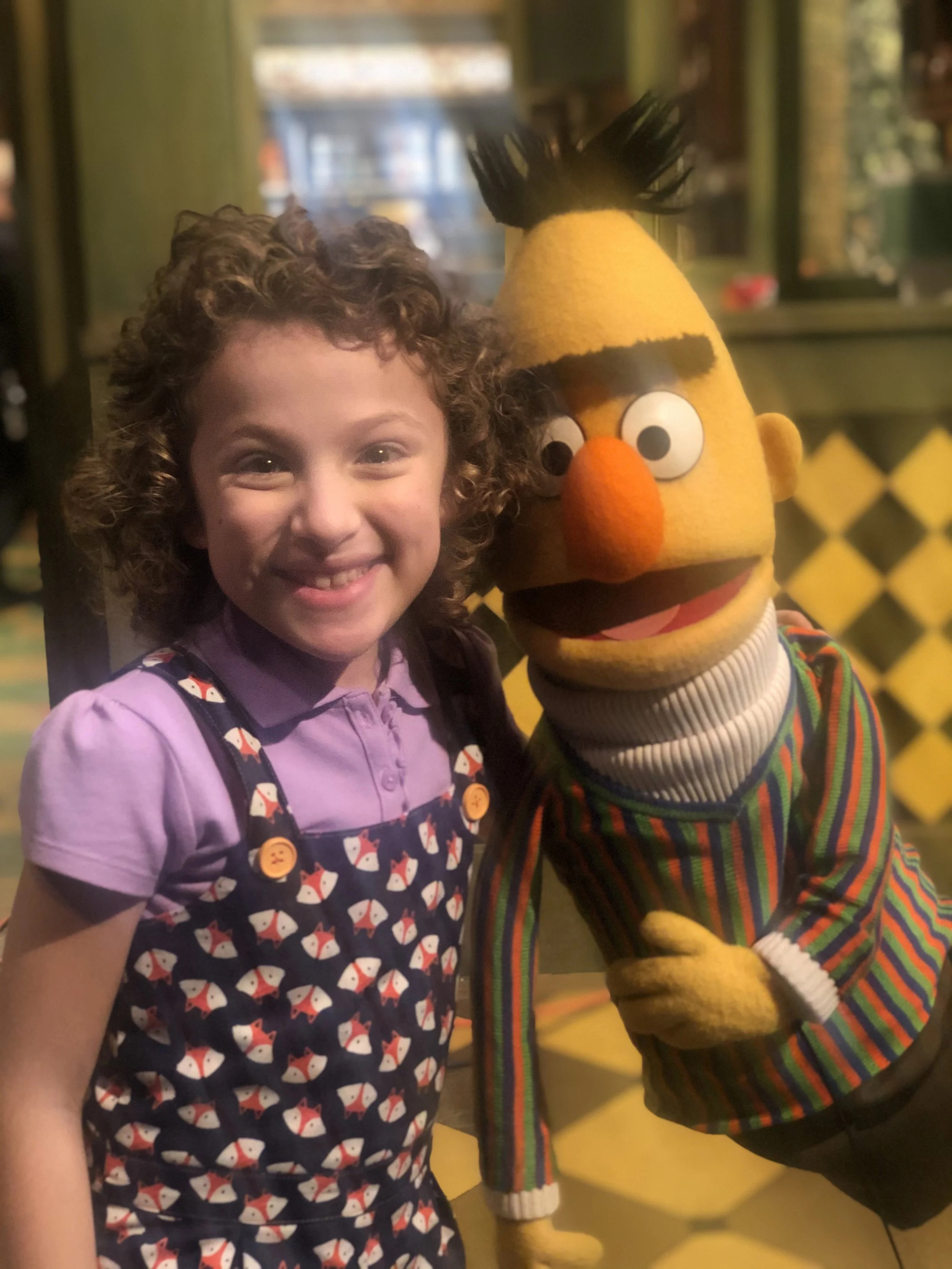 Violet in Sesame Street — Violet Tinnirello