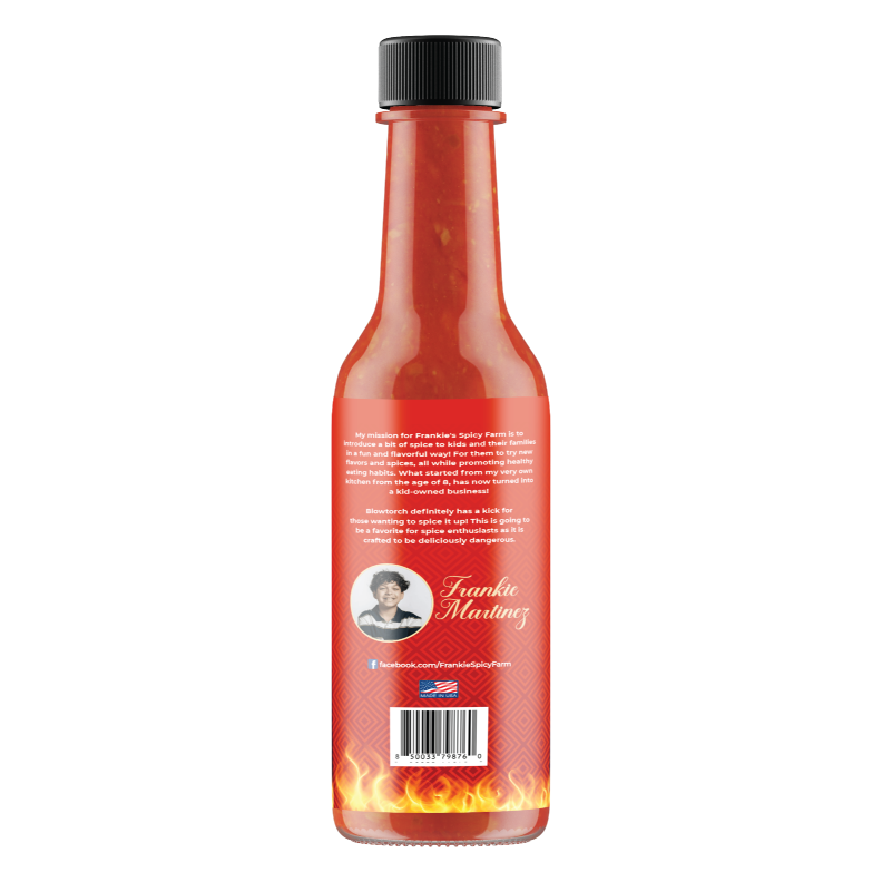 Blowtorch | Ghost Pepper & Carolina Reaper Hot Sauce | Frankie's