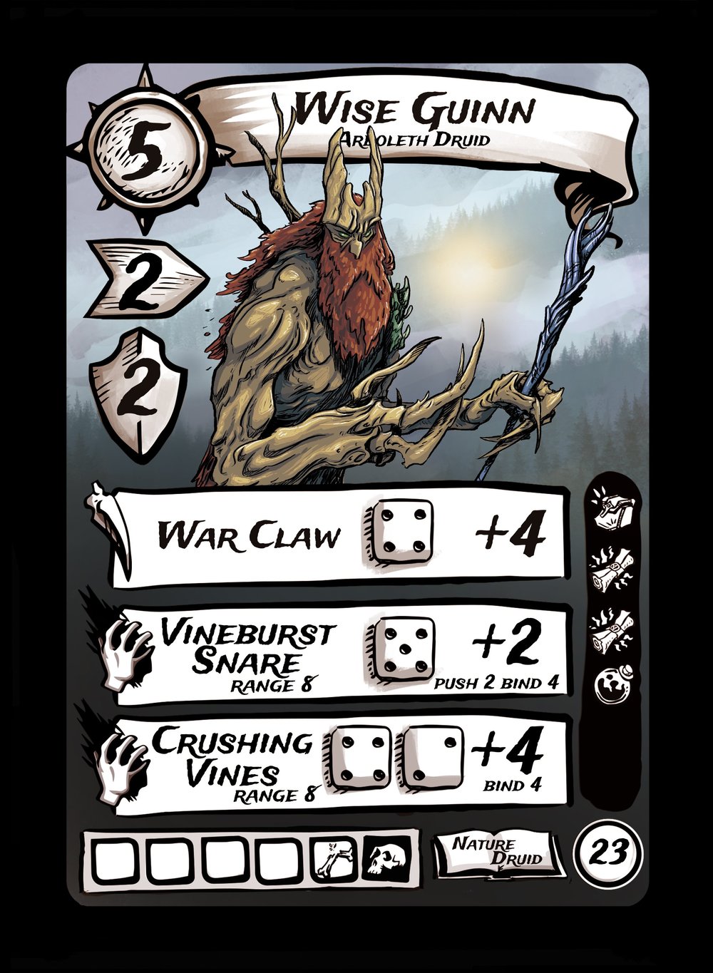 Wise Guinn: Advocate Character  Relicblade
