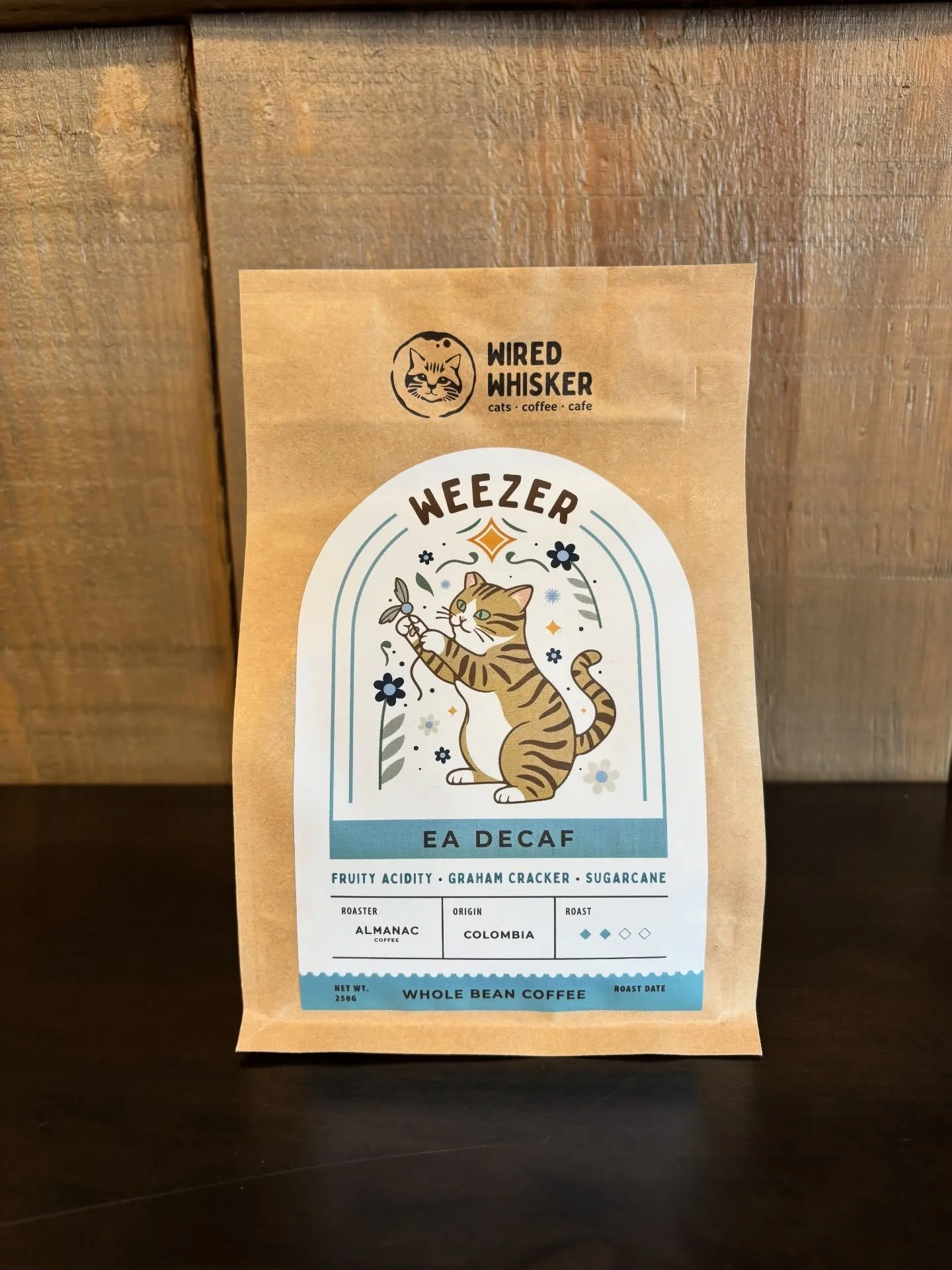 One month into selling our custom coffee bags and we&rsquo;re SO happy that our community loves them as much as we do! 😸🤎 

Not only are these bags full of delicious, single-origin, locally roasted coffee from Almanac Coffee, but each bag purchased