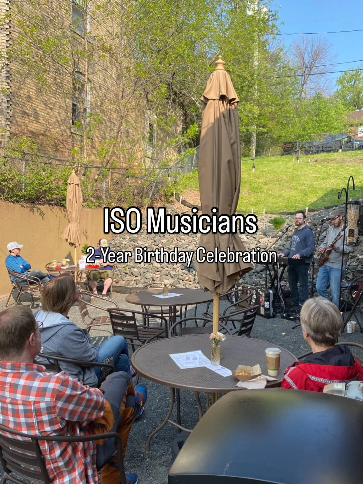 It&rsquo;s about a month and a half until our 2-Year Birthday Celebration, and we&rsquo;re searching for local musicians interested in playing on our patio to help us celebrate 🎉🎵 

We are accepting Musician Applications until April 30!

If you are