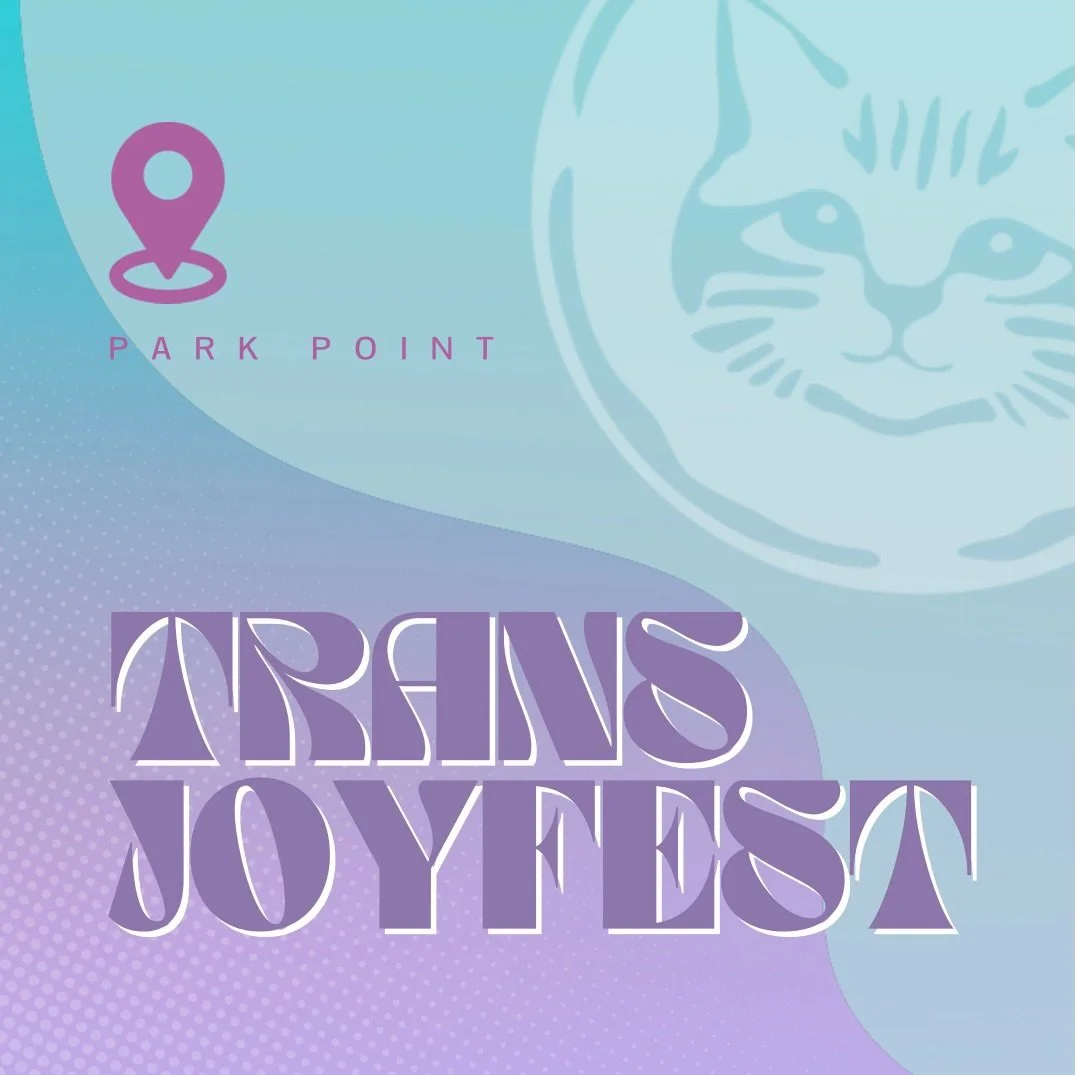 Join us on Sunday at Trans Joyfest (Park Point) hosted by @transnorthland 🏳️&zwj;⚧️

We&rsquo;ll be serving up colorful, yummy drinks from 11-4 in these snazzy drink carriers! Choose between cold brew, lavender lemonade, and fruity refresher flavors