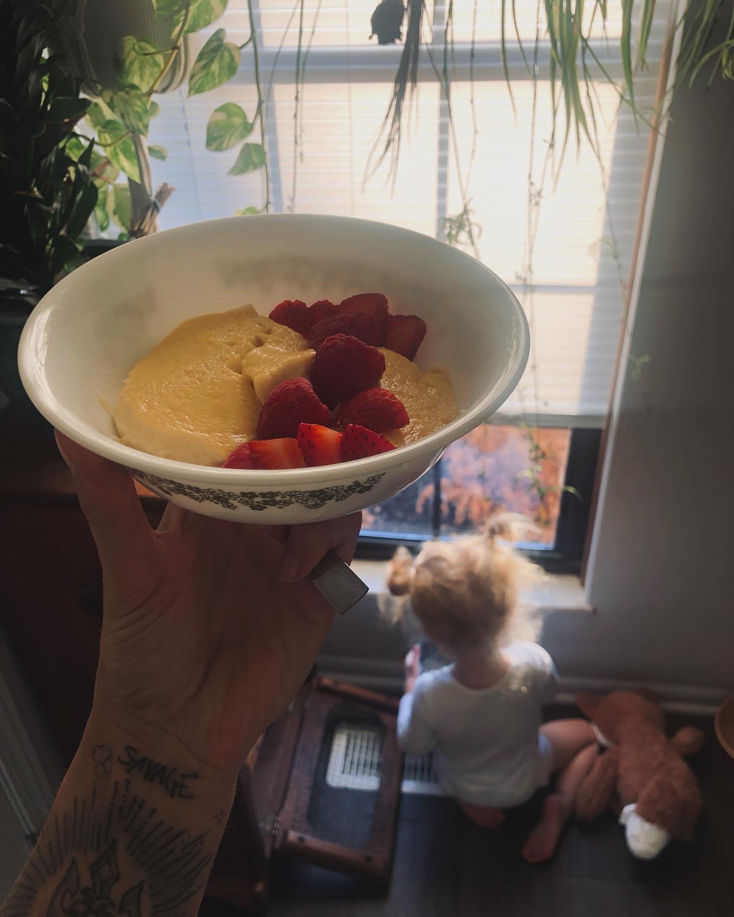 First attempt at homemade vanilla custard. W in my book