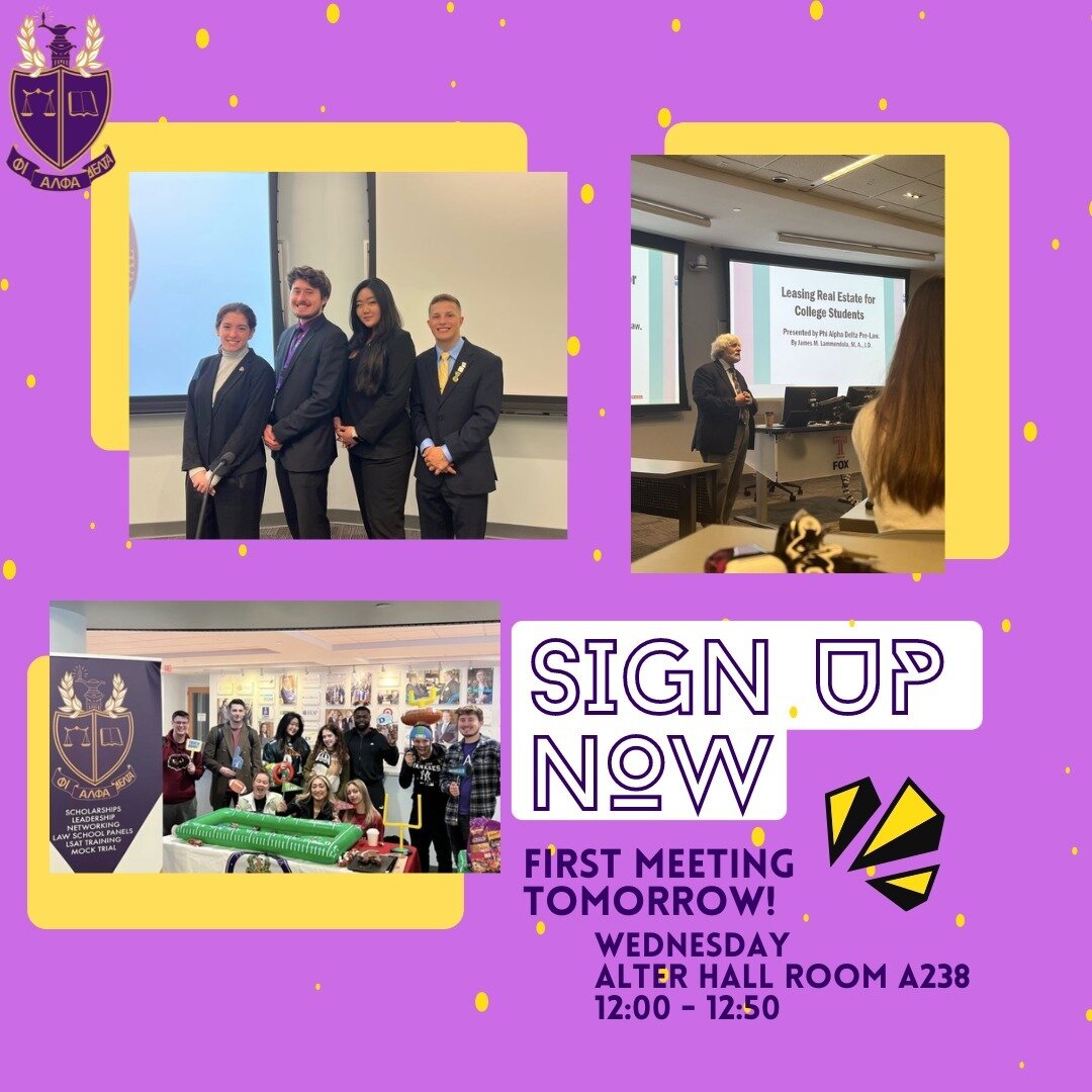 Good Afternoon Owls! As we get closer to our first meeting, it's important to know how to properly sign up!

To begin, if you are signing up for the first time, you will need to pay our national dues. The application can be found at pad.org and will 