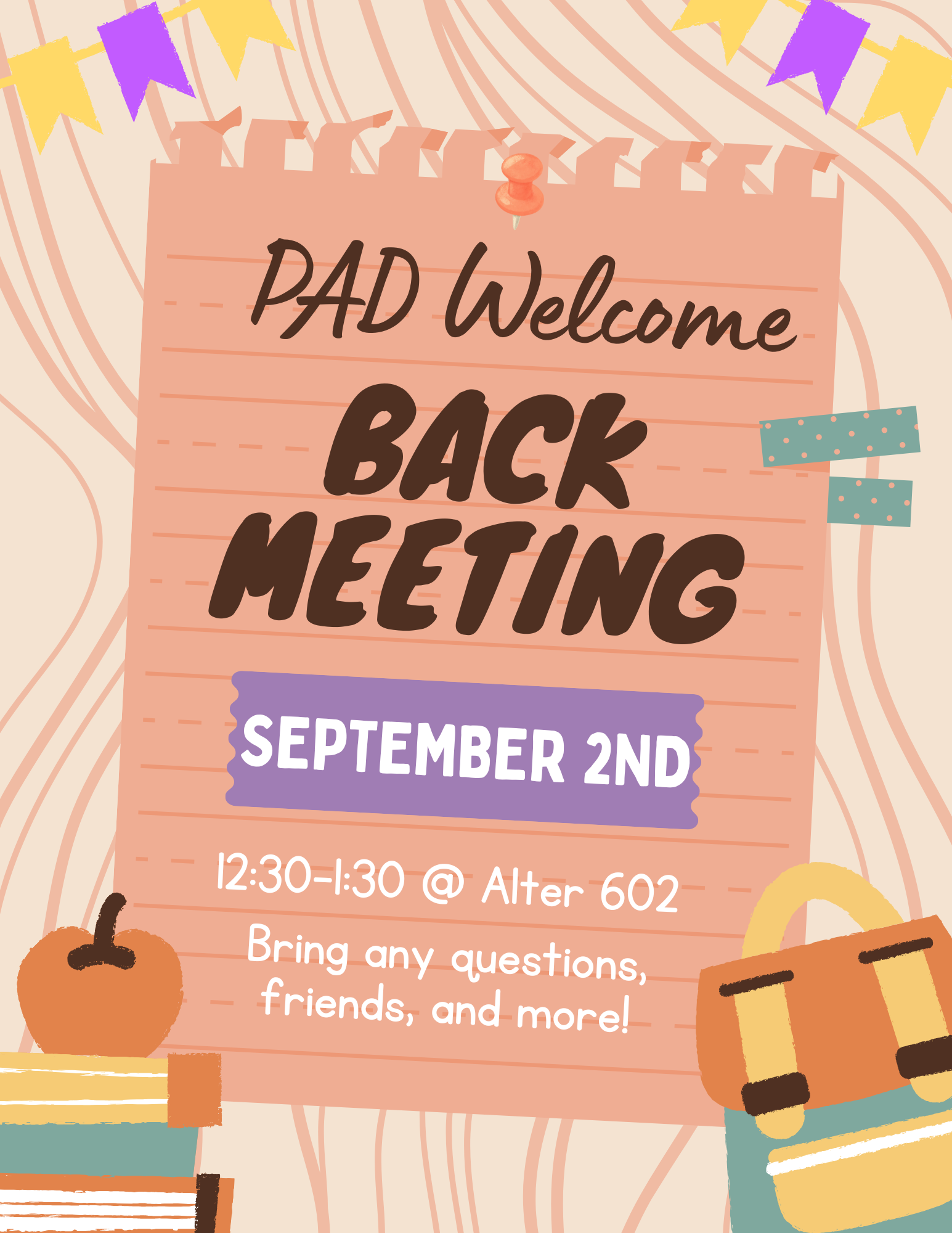 Welcome Back Meeting
