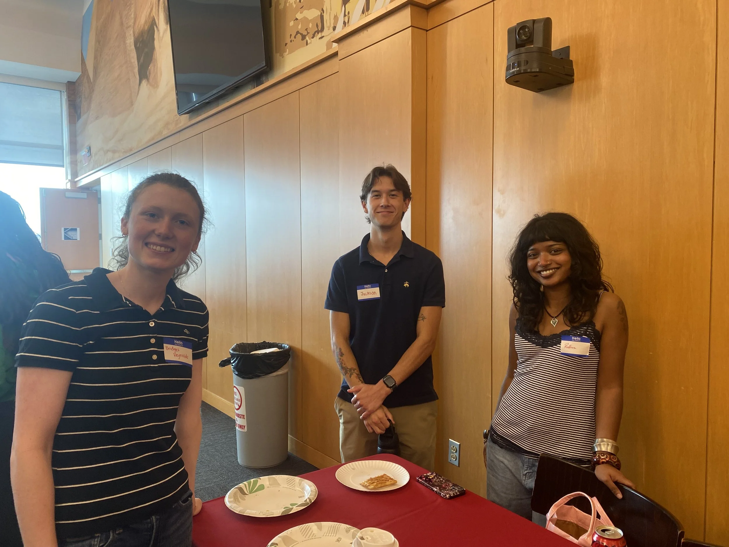 All smiles at the welcome back event!