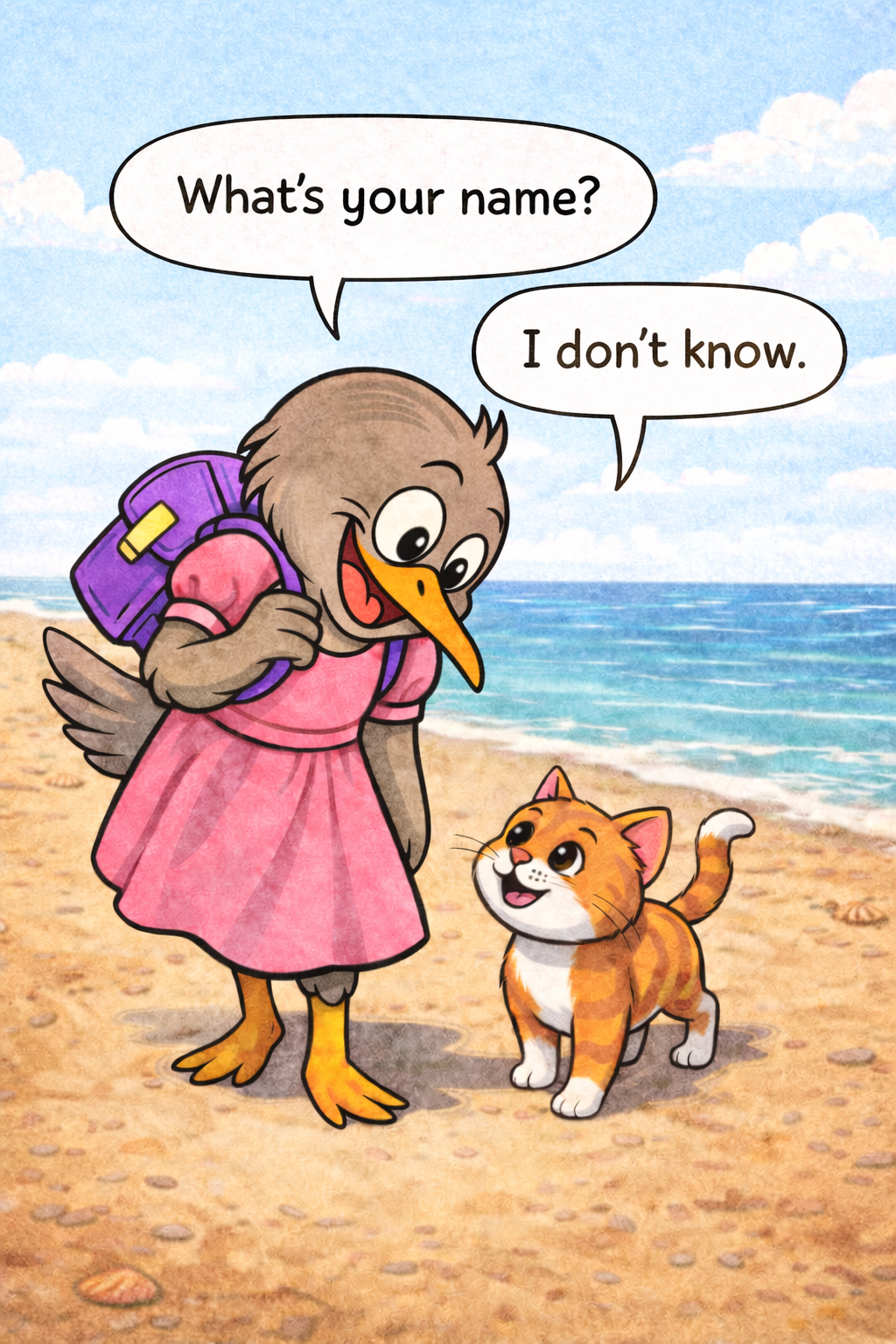 Rosa and the orphan kitty