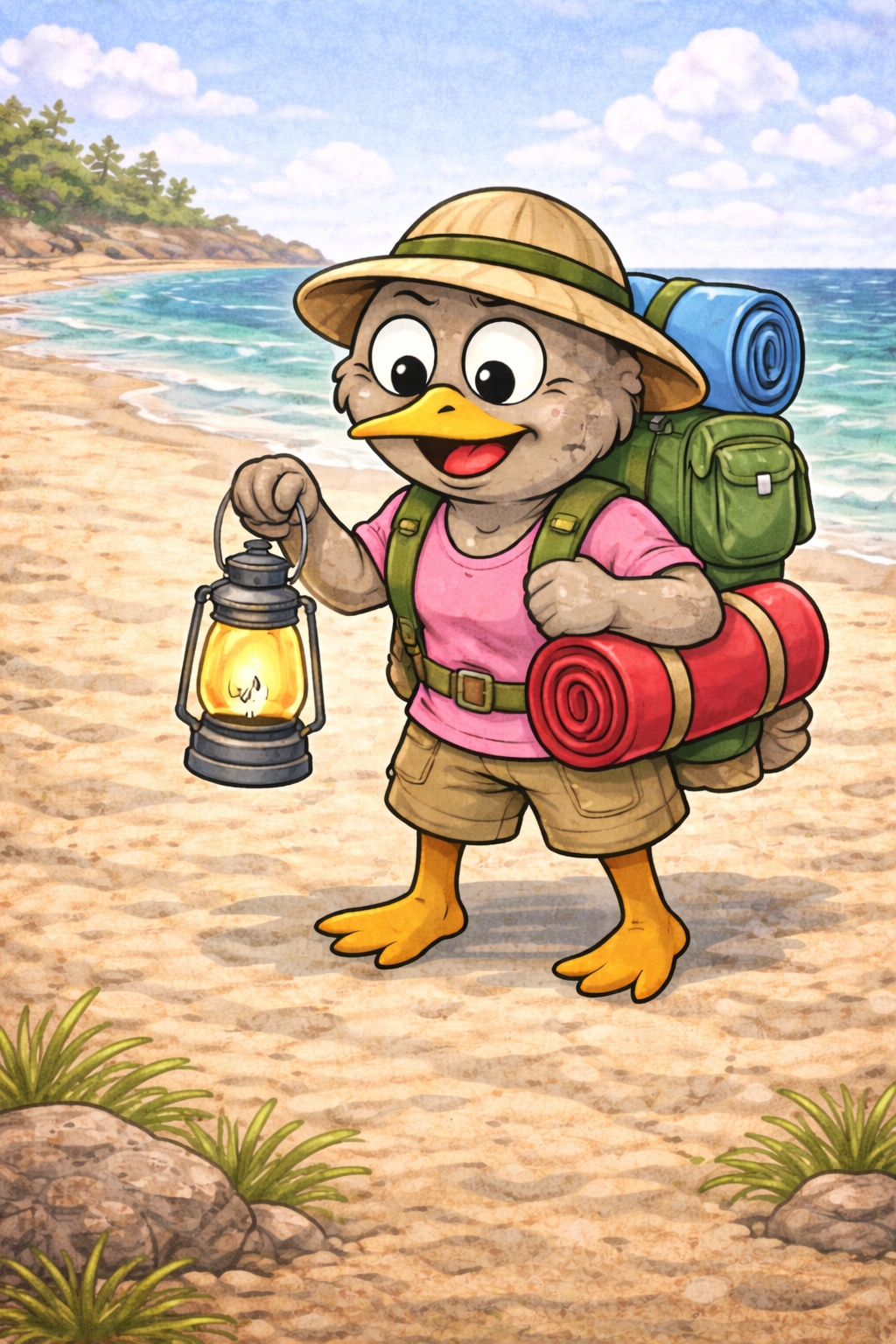 Rosa wants to go camping