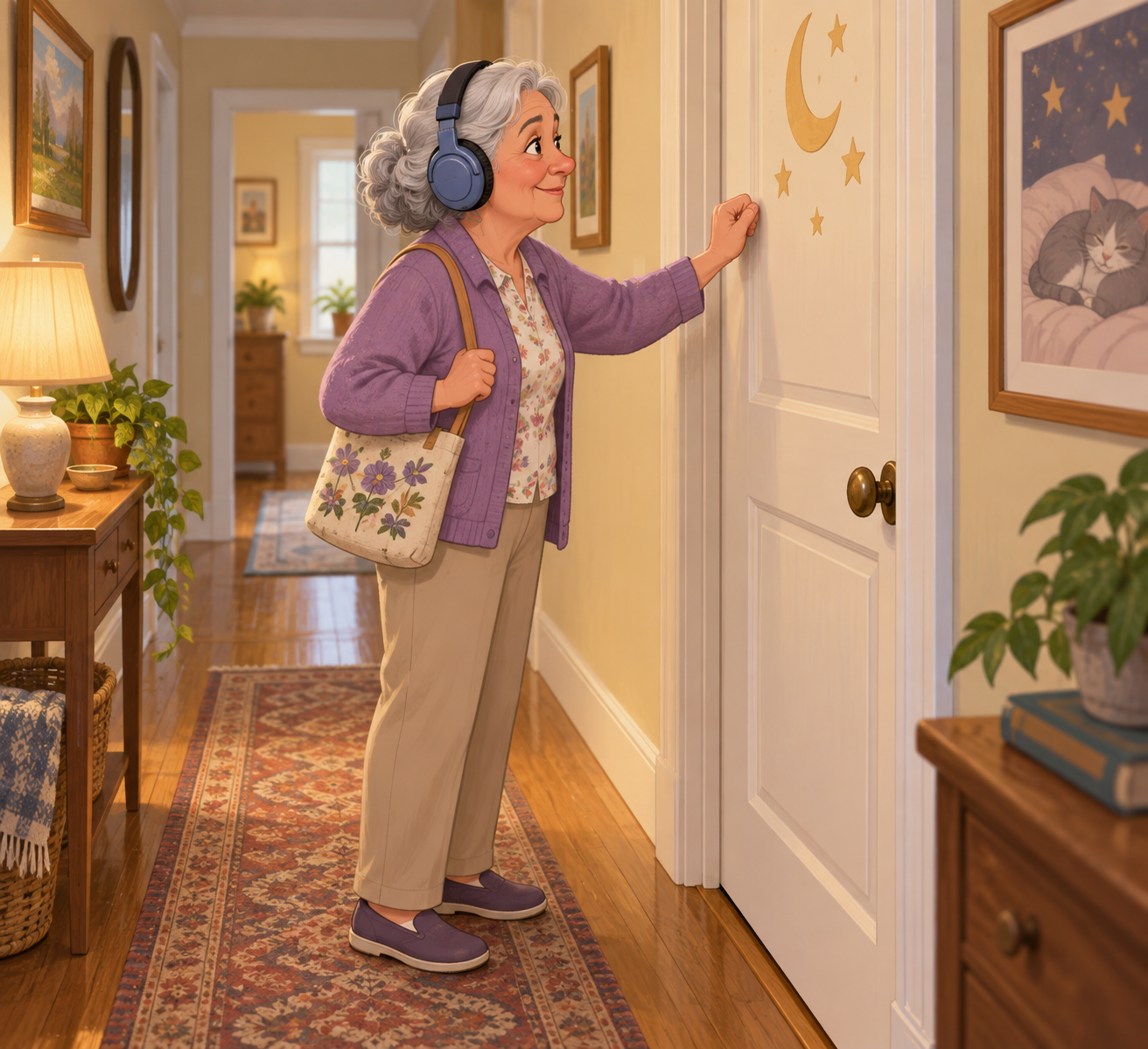 It dawned on her that others could make her happier, but only she could make herself happy.