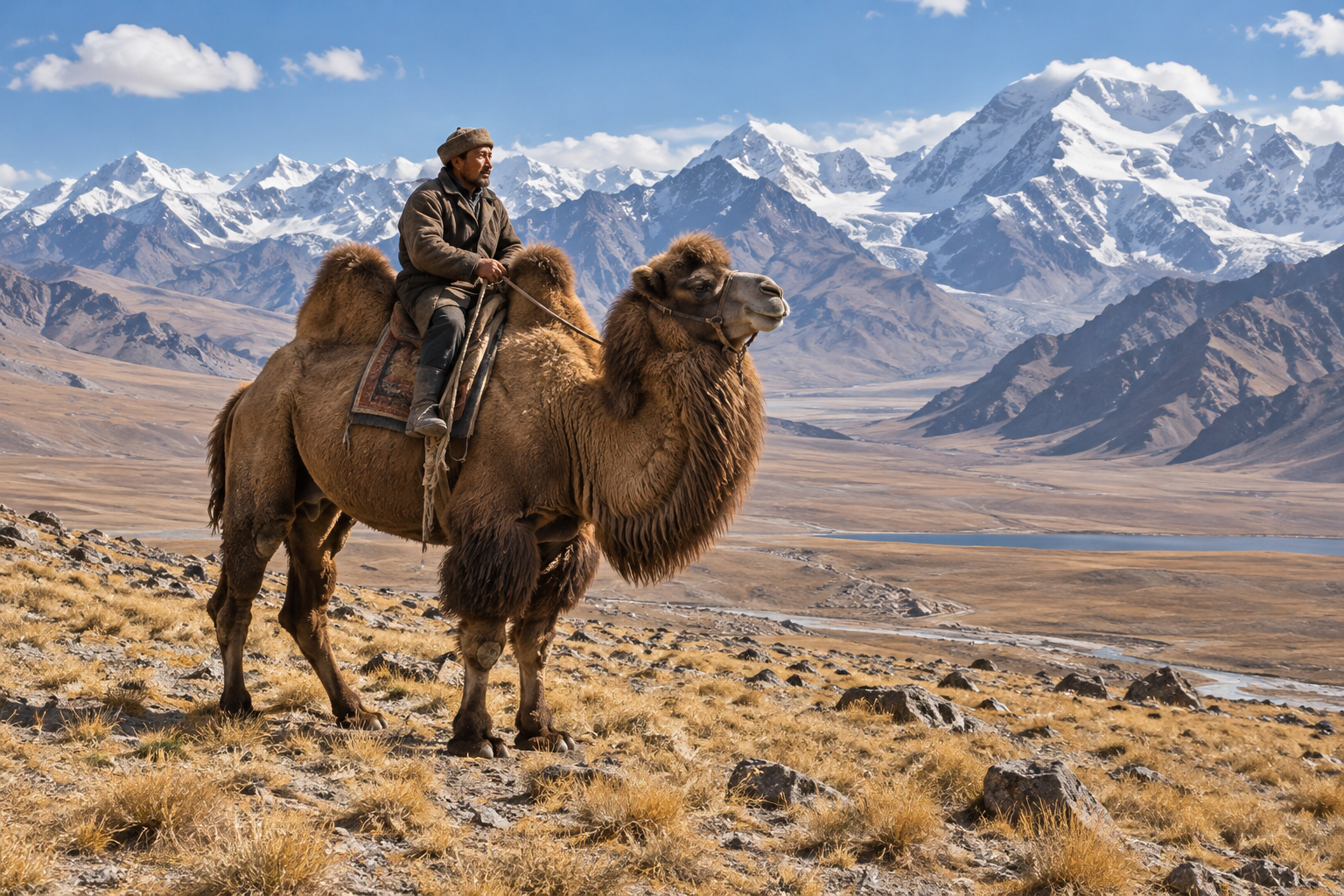 Oh, to ride on a camel!