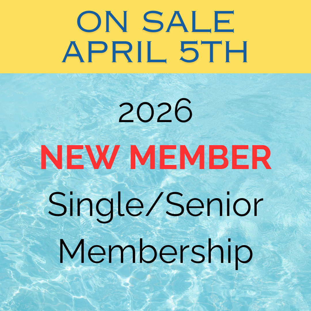NEW: Single/Senior Membership 2026