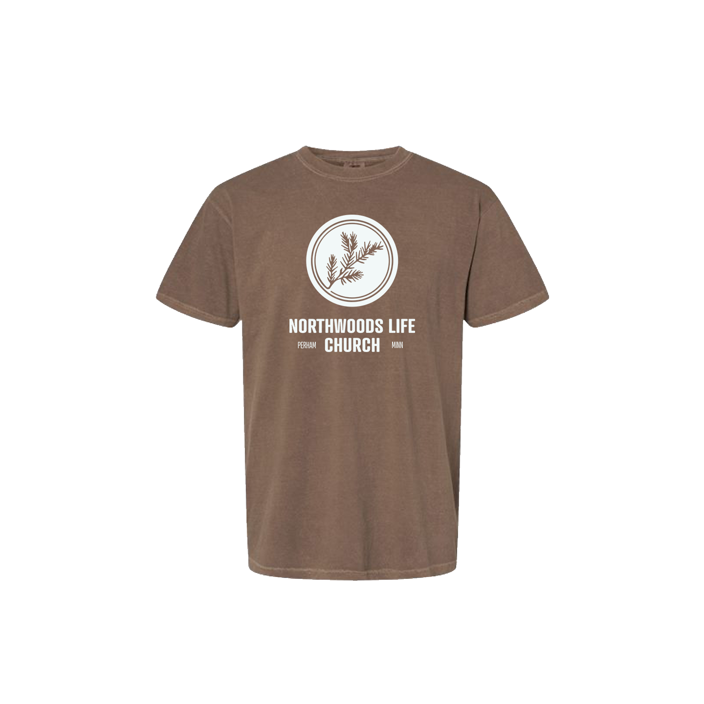 NLC T Shirt - Logo - Comfort - Espresso.png