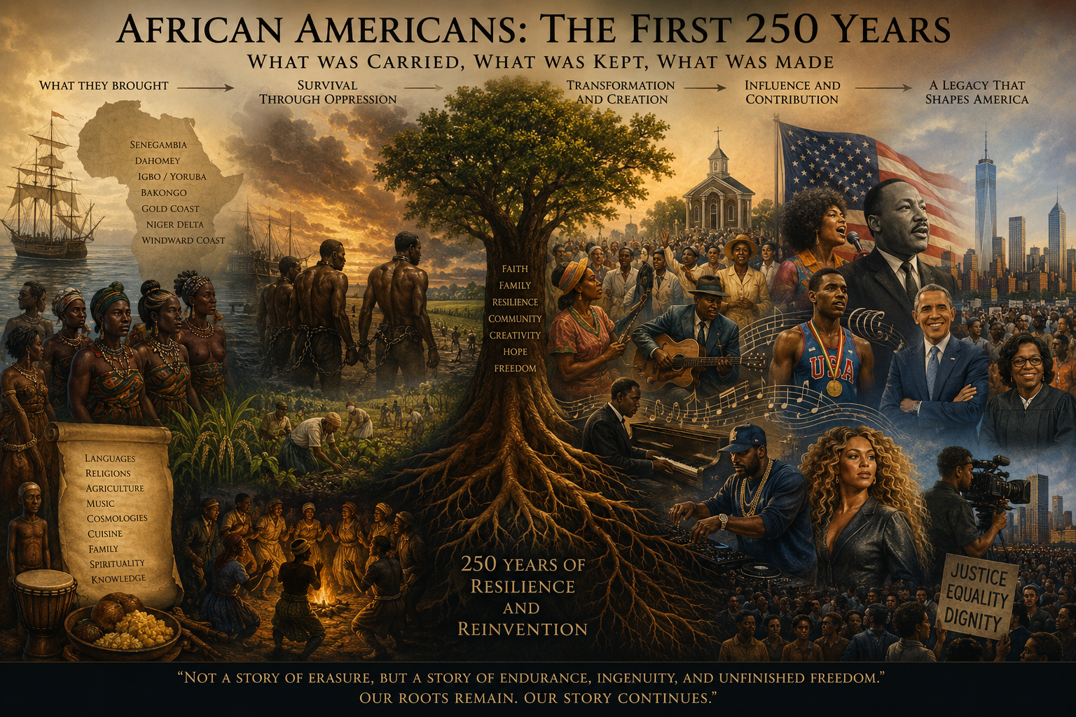 African Americans: The First 250 Years