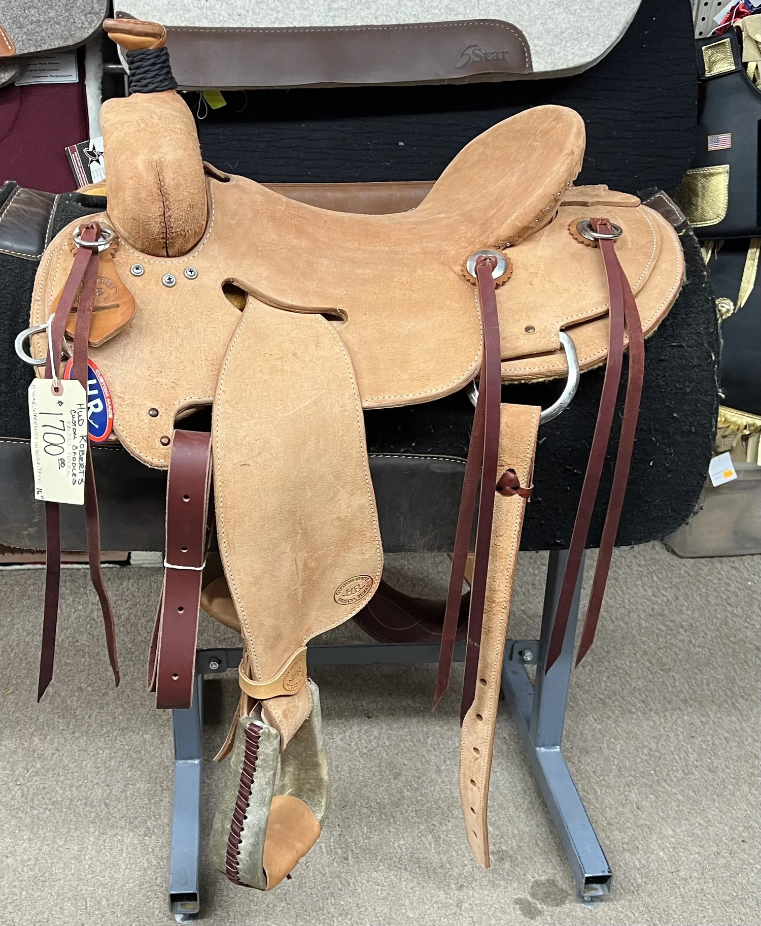 The Cowboy Way - NEW HUD ROBERTS, SEAT RIG, STRIP DOWN SADDLE, 16