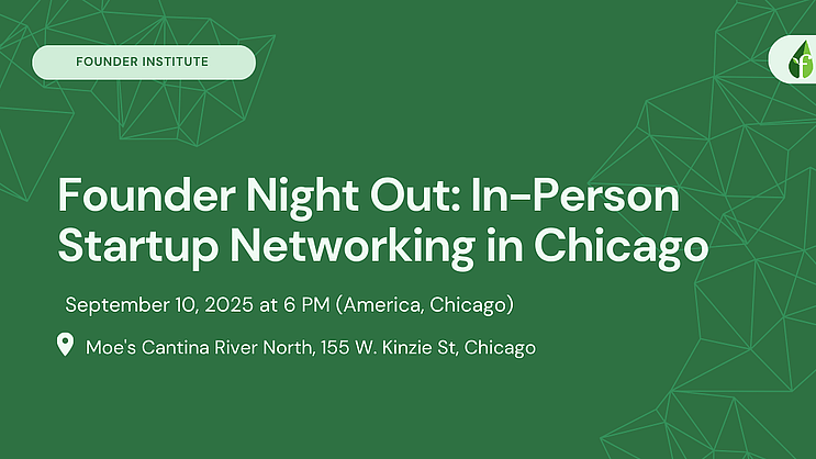 Founder Night Out: In-Person Startup Networking in Chicago