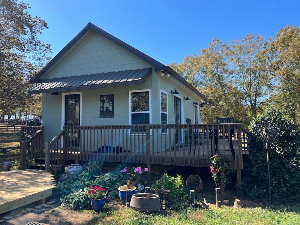 Have you checked out our Tiny House Vacation Rental? 

You can stay right in the middle of our sanctuary, in your own private house with fenced yard. It's an animals lover's dream vacation! 

It&rsquo;s for a good cause too... staying at Changing Hea