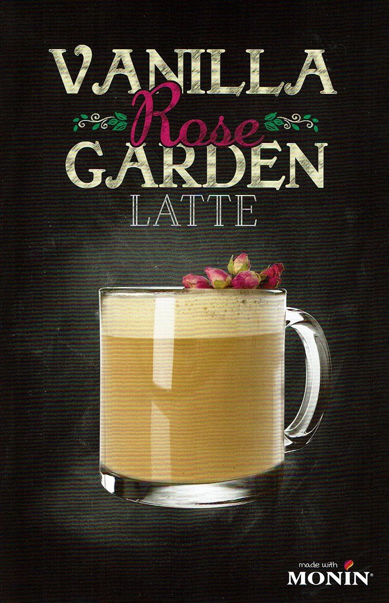 Vanilla Rose Garden Latte