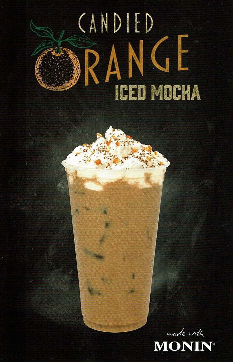 Candid Orange Iced Mocha