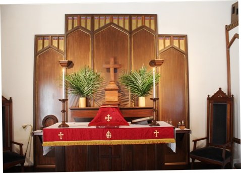 Altar in Red