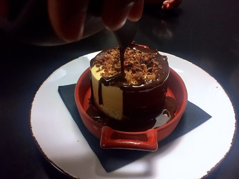 Cinnamon Chocolate Soufflé at BLACKBARN Restaurant