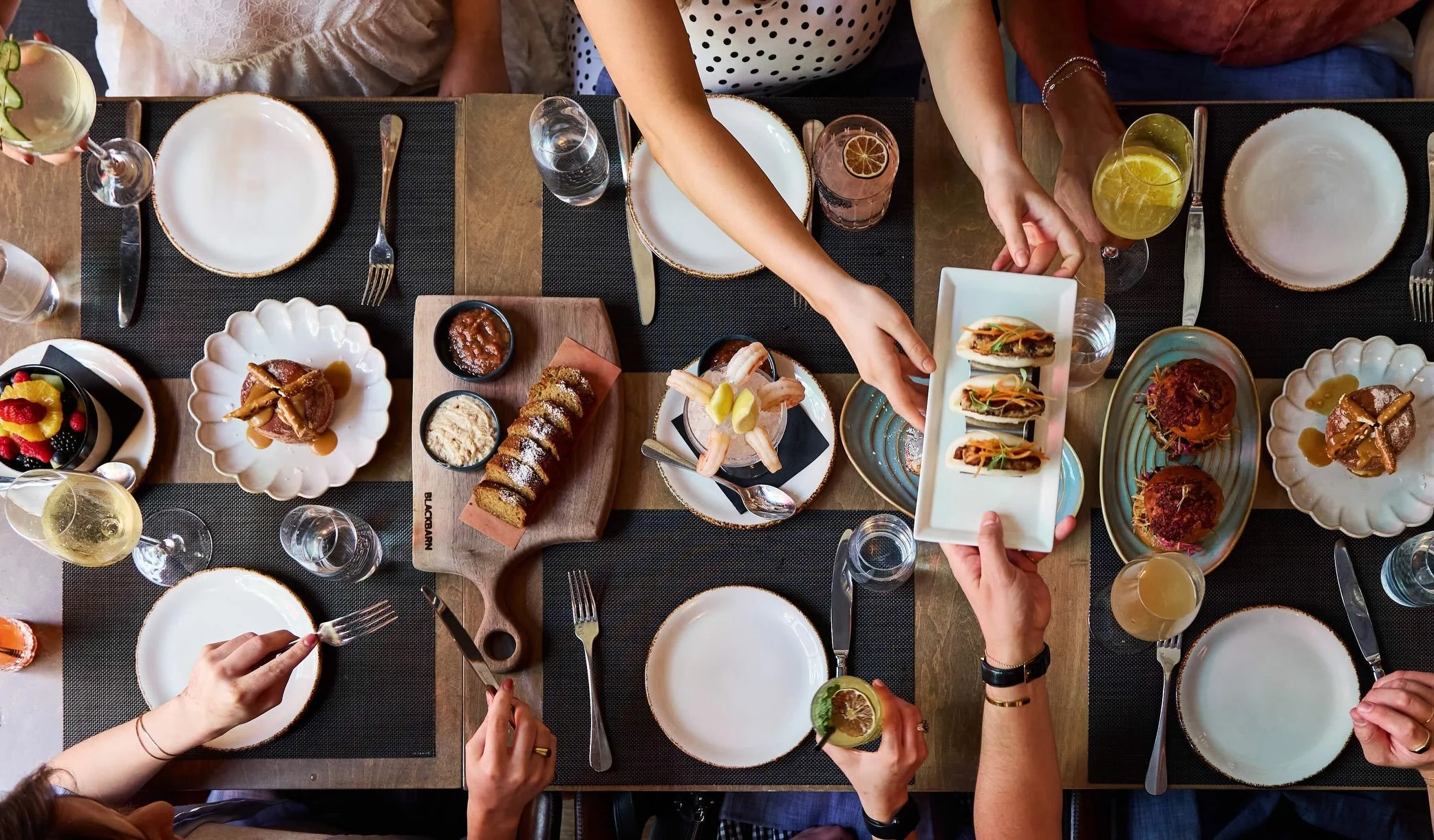 Birds eye view of your weekend plans. 
Brunch reservations via the link in bio.