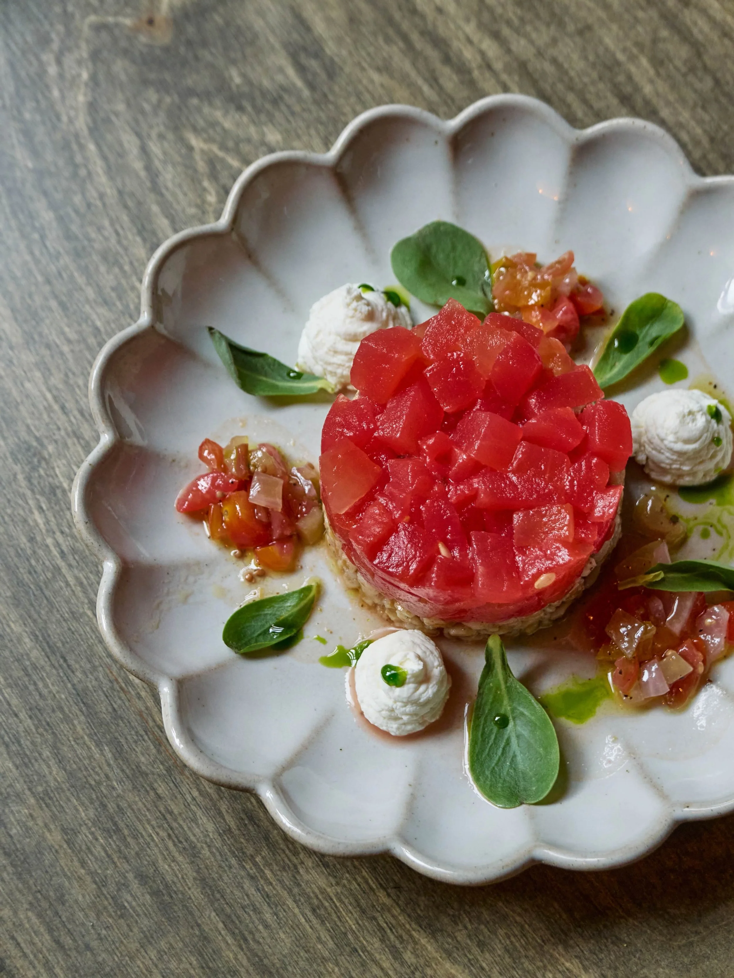 We recently welcomed Kathy Buccio to BLACKBARN to introduce her to some of our new seasonal dishes, and the Compressed Watermelon Salad was an instant favorite.

This is just the beginning. Keep an eye on our feed as Kathy tastes her way through more