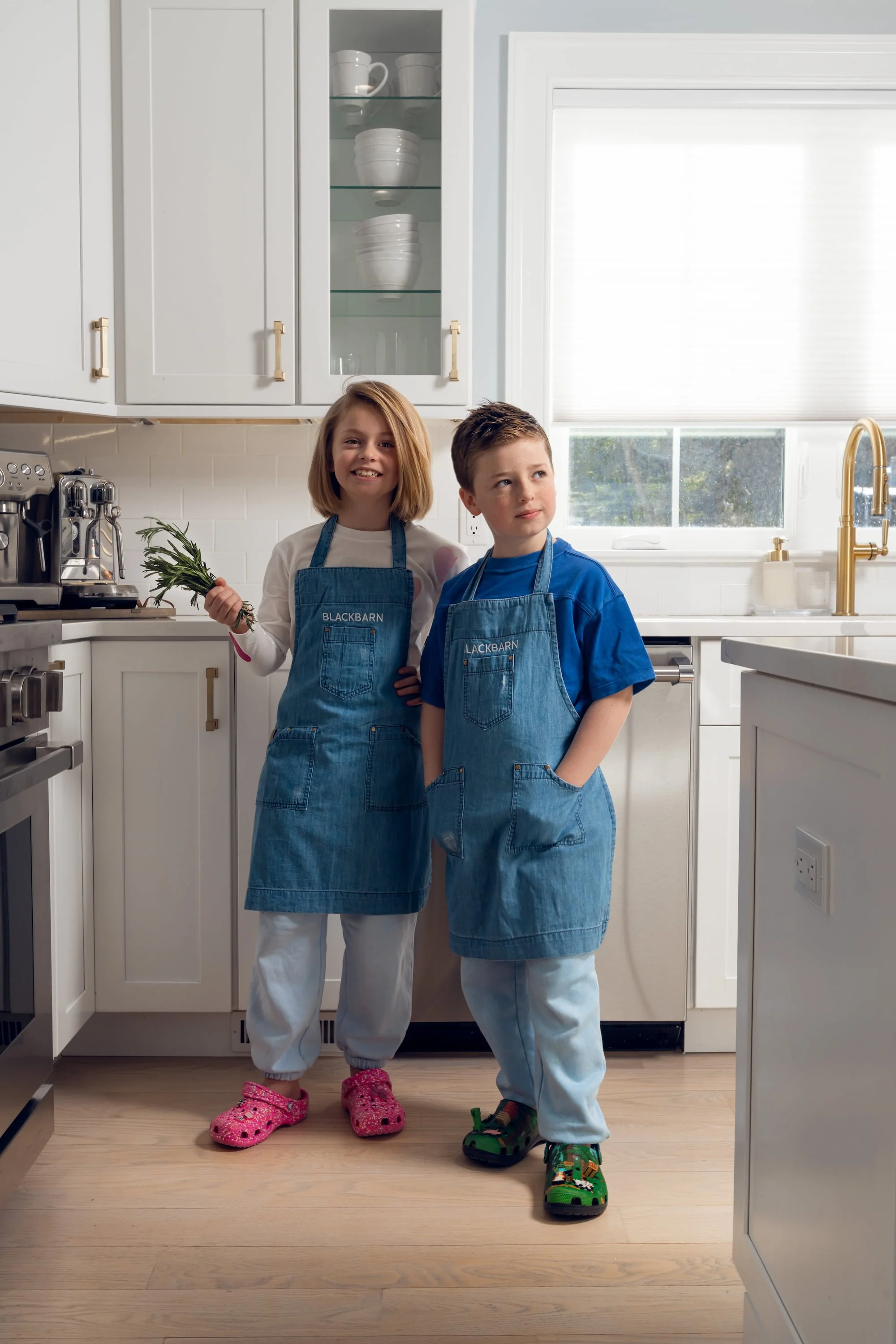 Kids' Denim Apron