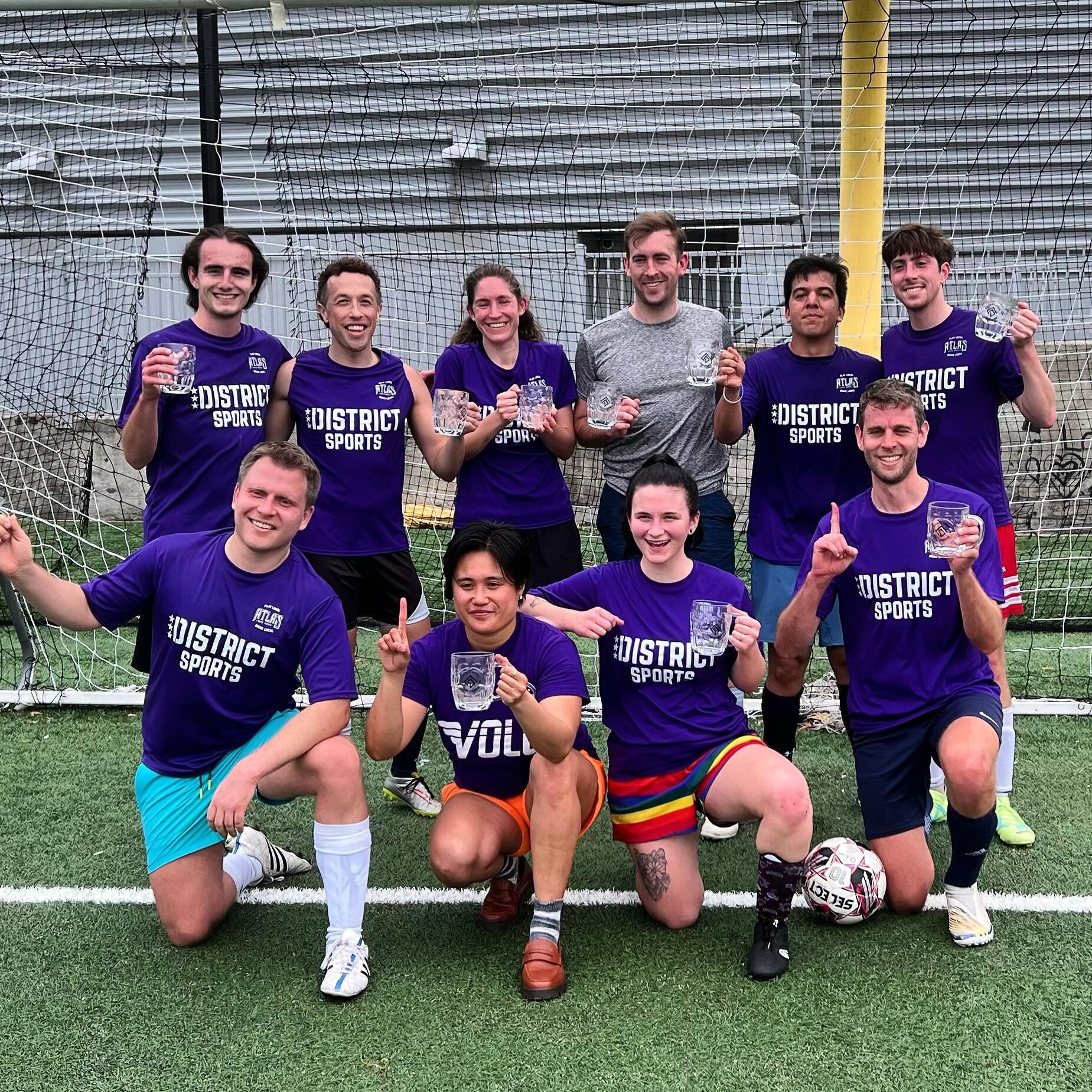 Congratulations to Team Grimace for winning the 2024 Winter Sassy7s League! Yasssss hennny! 🌈⚽️🏆
.
.
.
.
.
.
.
.
.
#FTSC #FTSCDC #FTSCFam #FederalTriangleSoccerClub #Sassy7s #Sassy7sLeague  #WinterSassy7s #SoccerSocial #SoccerClub  #FTSCFam #Soccer