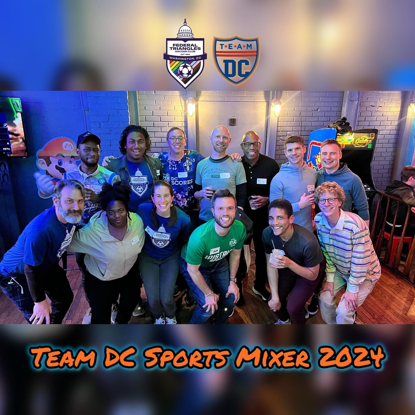 Happy Friday FTSC Fam! 😎 Our club showed up last night &amp; had a great time at @teamdcsports 2024 Sports Mixer! Thank you Team DC for everything you do for our sports community! 🫶🏽💓⚽️🏀🏈⚾️🎾🏐🏉🏓🎳🏸🏒🥍🚴🏾&zwj;♂️🚣🏽&zwj;♂️🏃🏻&zwj;♂️🥾⛳️ A
