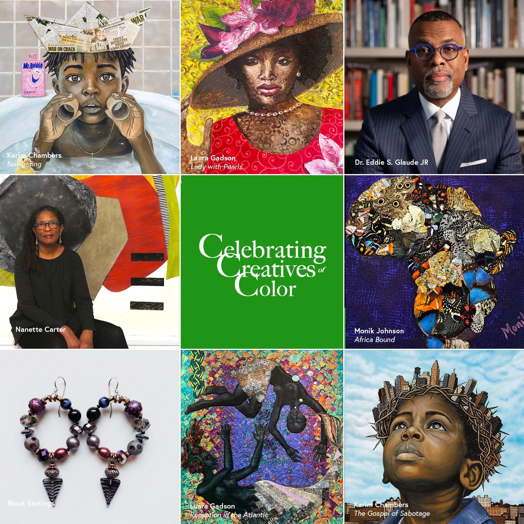 The 6th Annual CELEBRATING CREATIVES OF COLOR: Art Show, Art Sale, and Book Signing