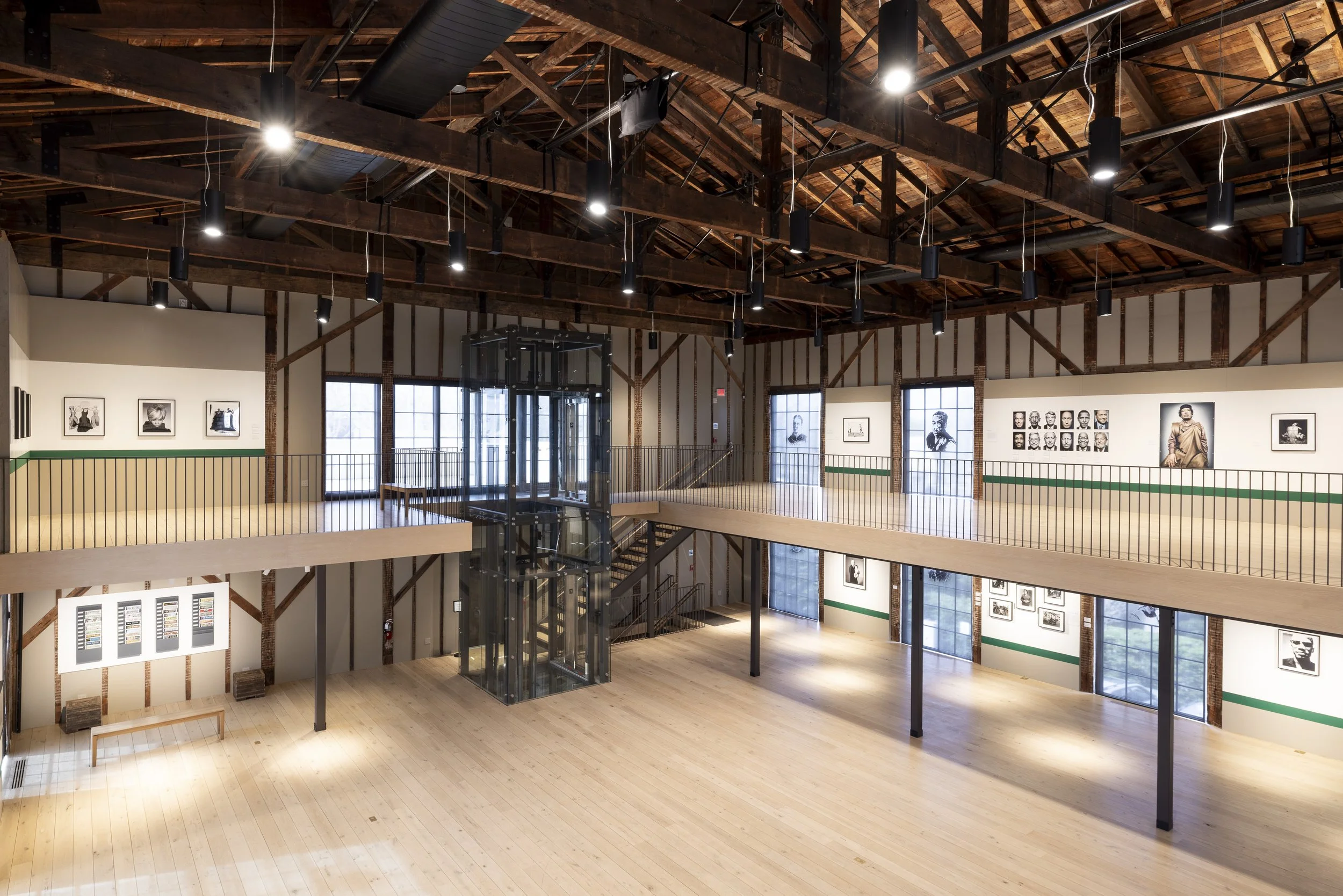 
Installation of A Thousand Words:
Photography at The New Yorker
at The Church, Sag Harbor. Photos by
Lena Yaremenko