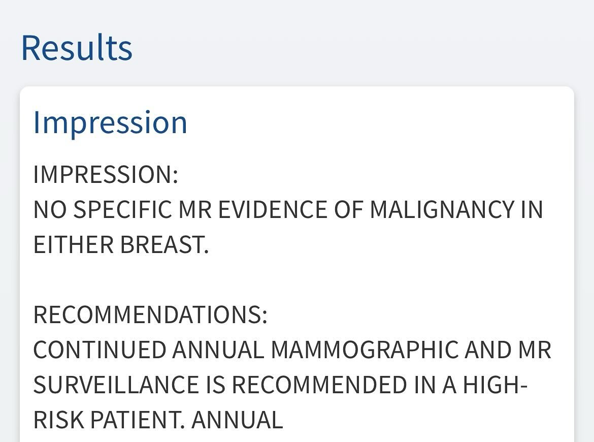 Scanxiety.
Waiting on bated breath.

This is the reality for most cancer survivors.

Once you&rsquo;ve received a scan with a negative report, it&rsquo;s hard to ever shake that off.

And every time you get good results,
your heart overflows&hellip;
