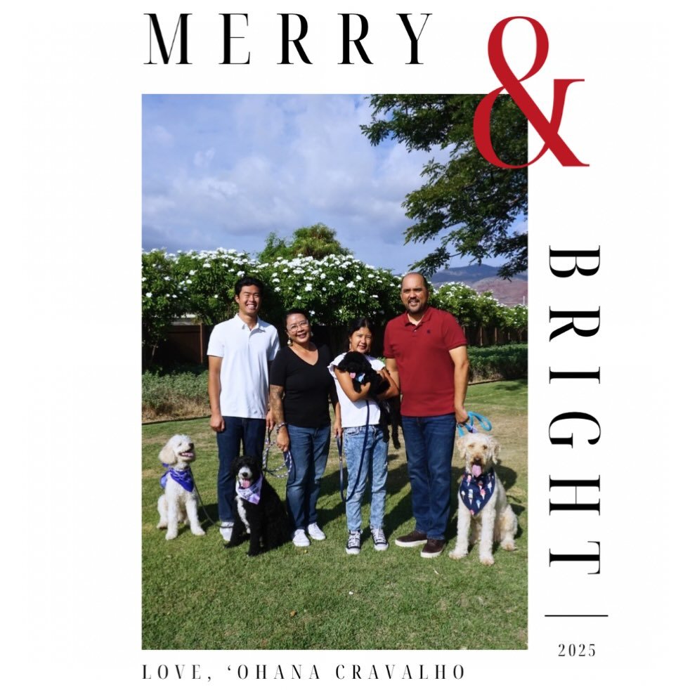 🎄Mele Kalikimaka &amp; Happy Holidays from our family and @ililanifoundation.

🫶🏽 Mahalo for partnering with us in making magic happen!

🥳 We can&rsquo;t do this without YOU so thank YOU!

🎁 May our days be MERRY &amp; BRIGHT and may 2026 bring 