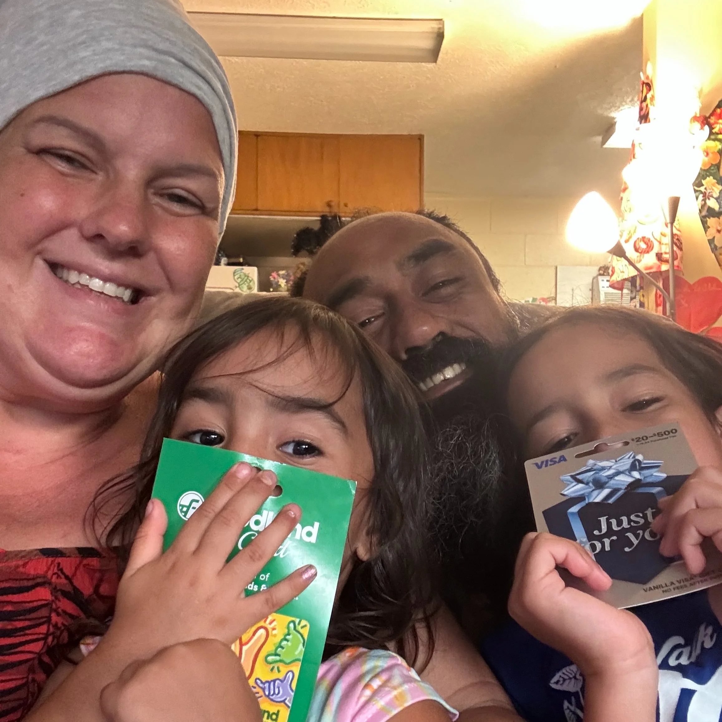 October is BREAST CANCER AWARENESS MONTH. This month, we were able to bless another ʻohana with gift cards to help with groceries and expenses while their loved one, Rebecca, continues her breast cancer treatment. 🩷

At Ililani, our heart is to come