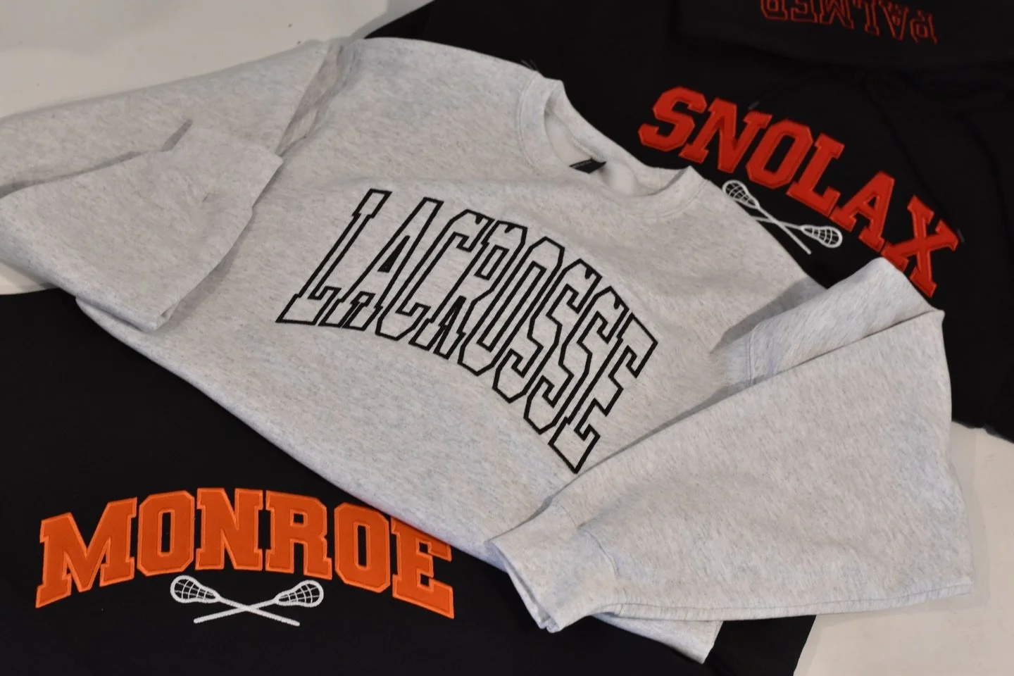 BIG FAN of adding last names to the hood or back of a sweatshirt 🖤