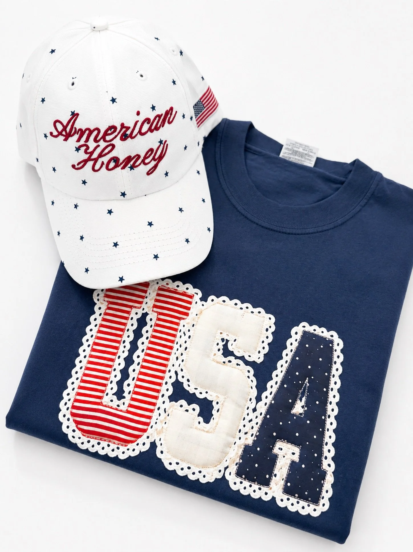 RED + WHITE + BLUE